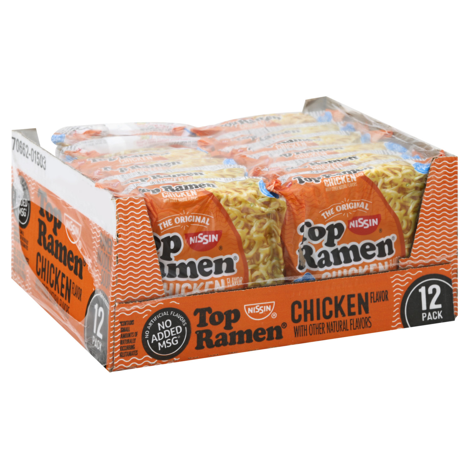 Nissin Top Ramen Chicken Flavor Ramen Noodle Soup - Shop Soups