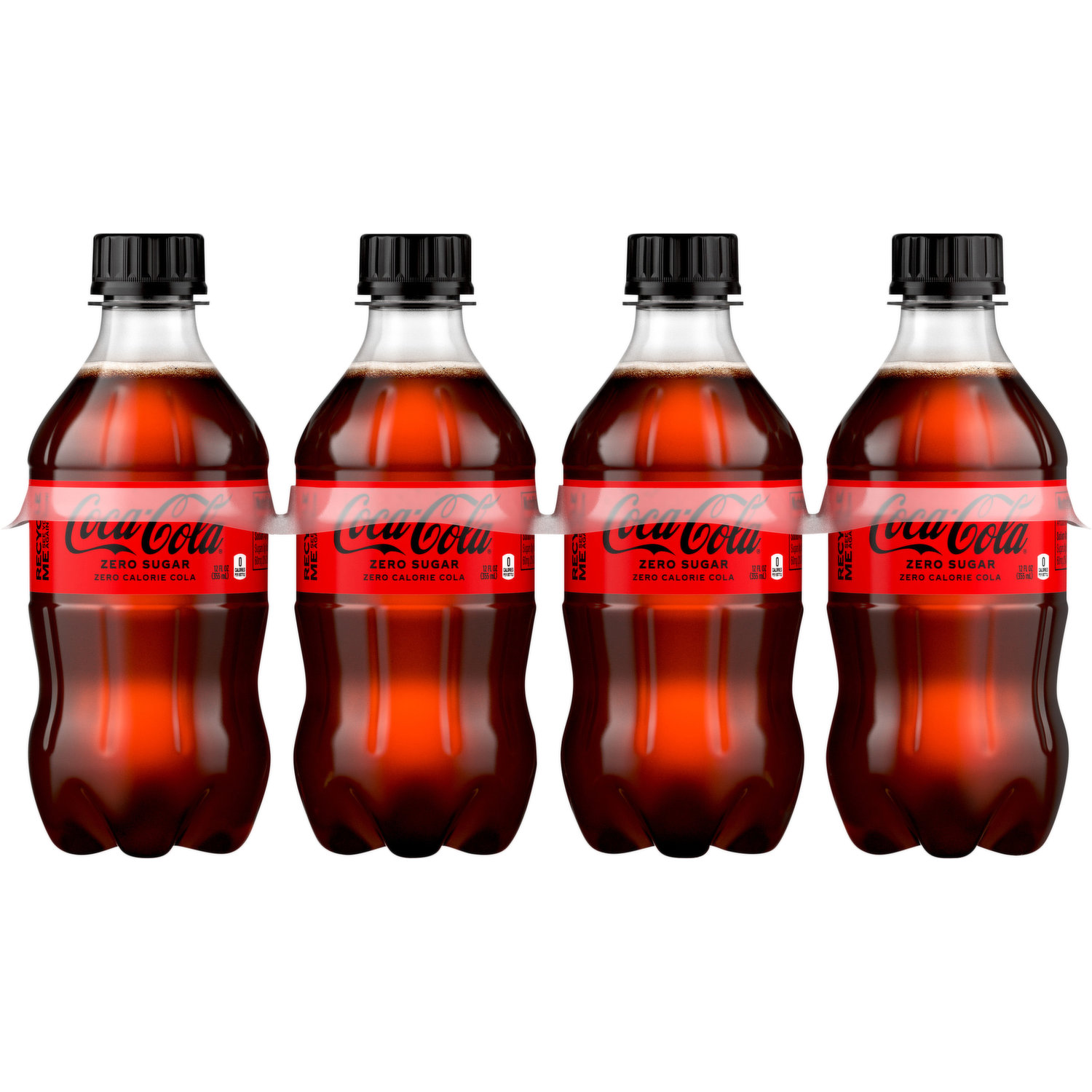 Coca-Cola 2L bottles, 67.6 Oz (Pack of 4)