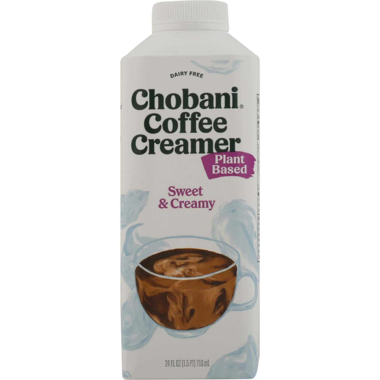 Is it Soy Free Chobani Sweet & Creamy Coffee Creamer