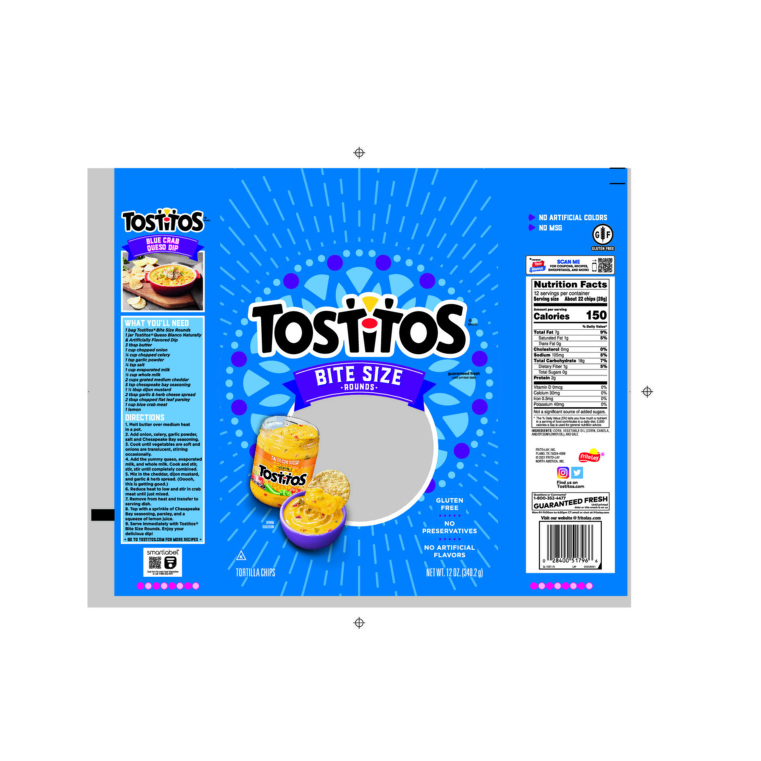 tostitos tortilla chips nutrition facts