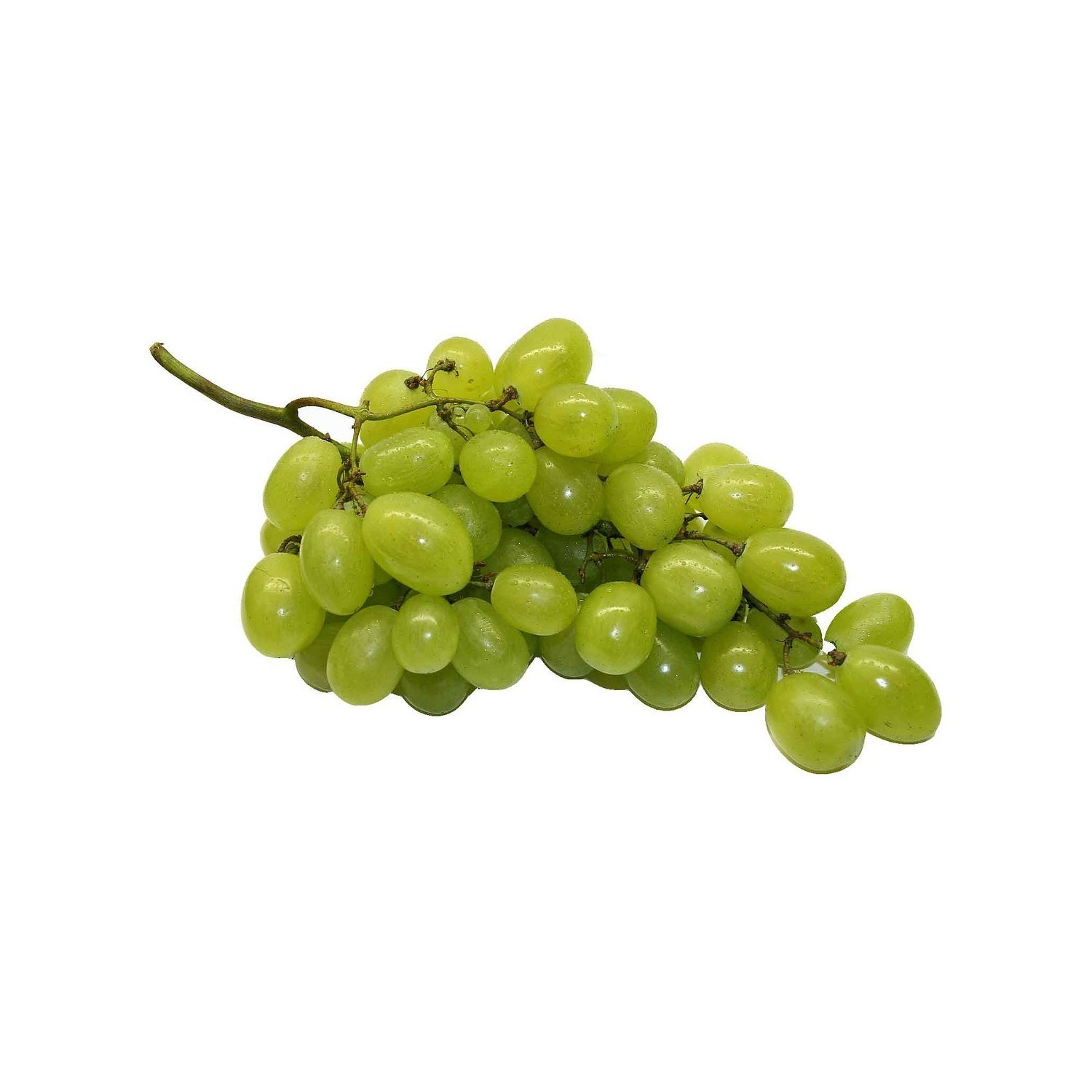 Green Grapes Bowl Organic Farm Products Tasty Green Grape Bunches