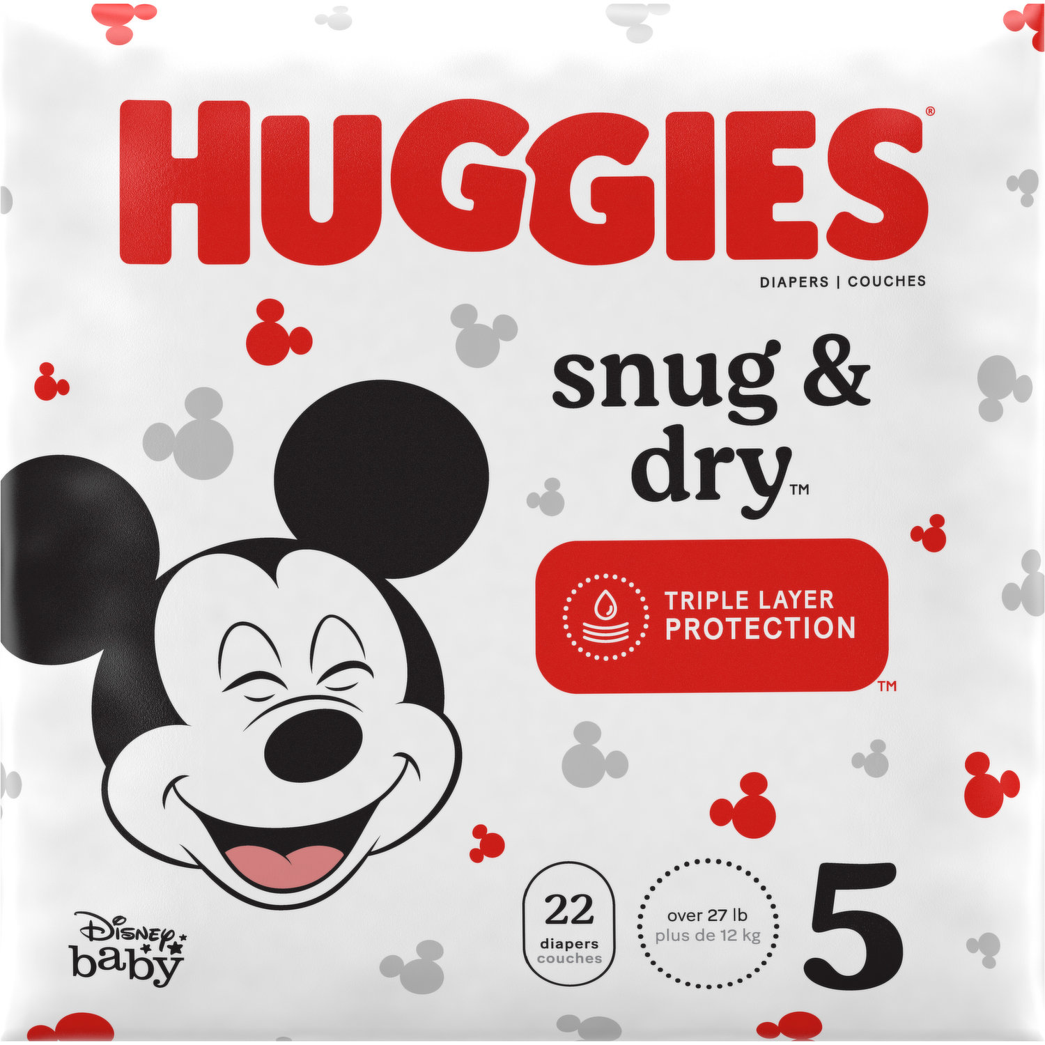 Photo Donne 40 couches Huggies newborn -taille 1 de 2 à