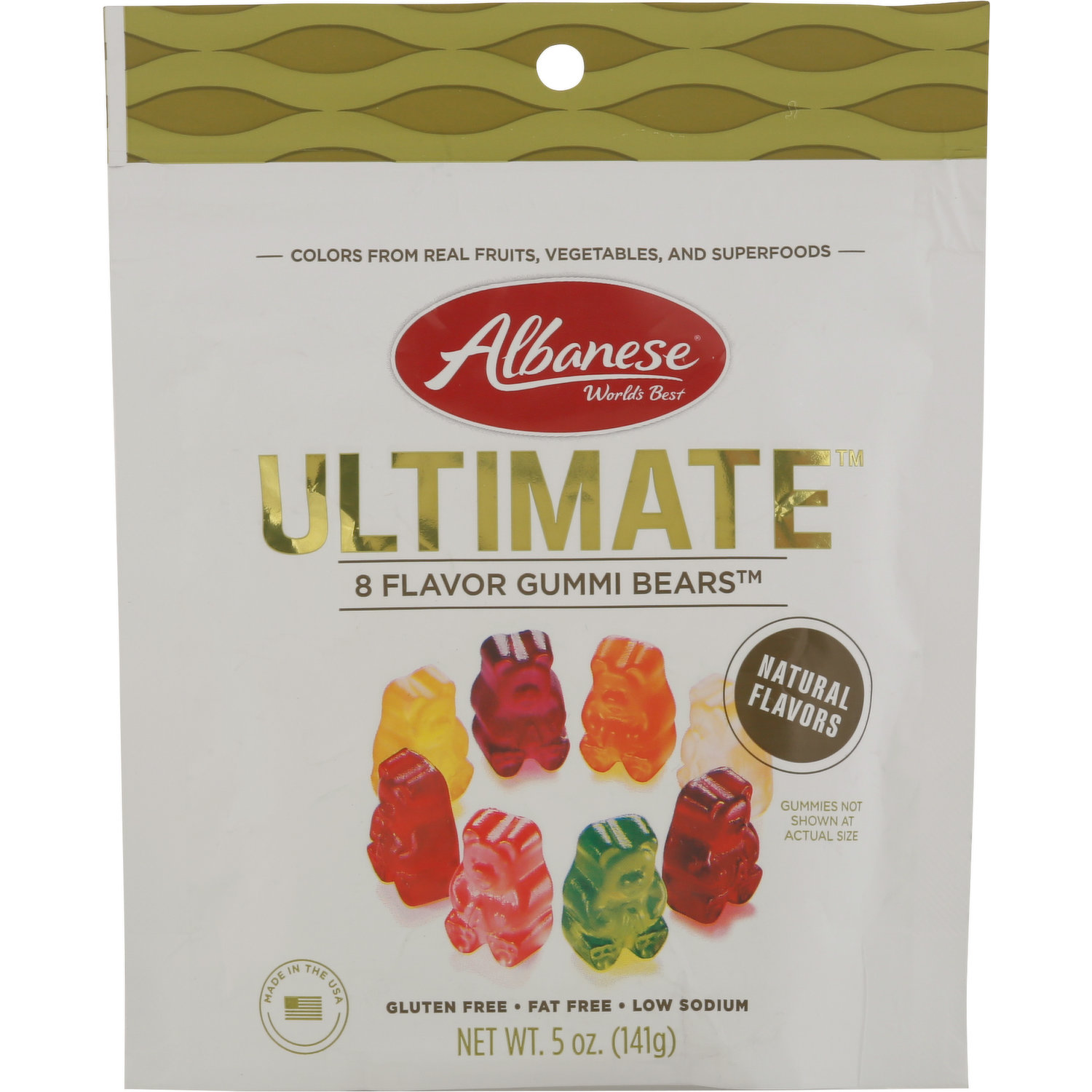 Single Flavor Gummy Bears, Flavored Gummi Bears