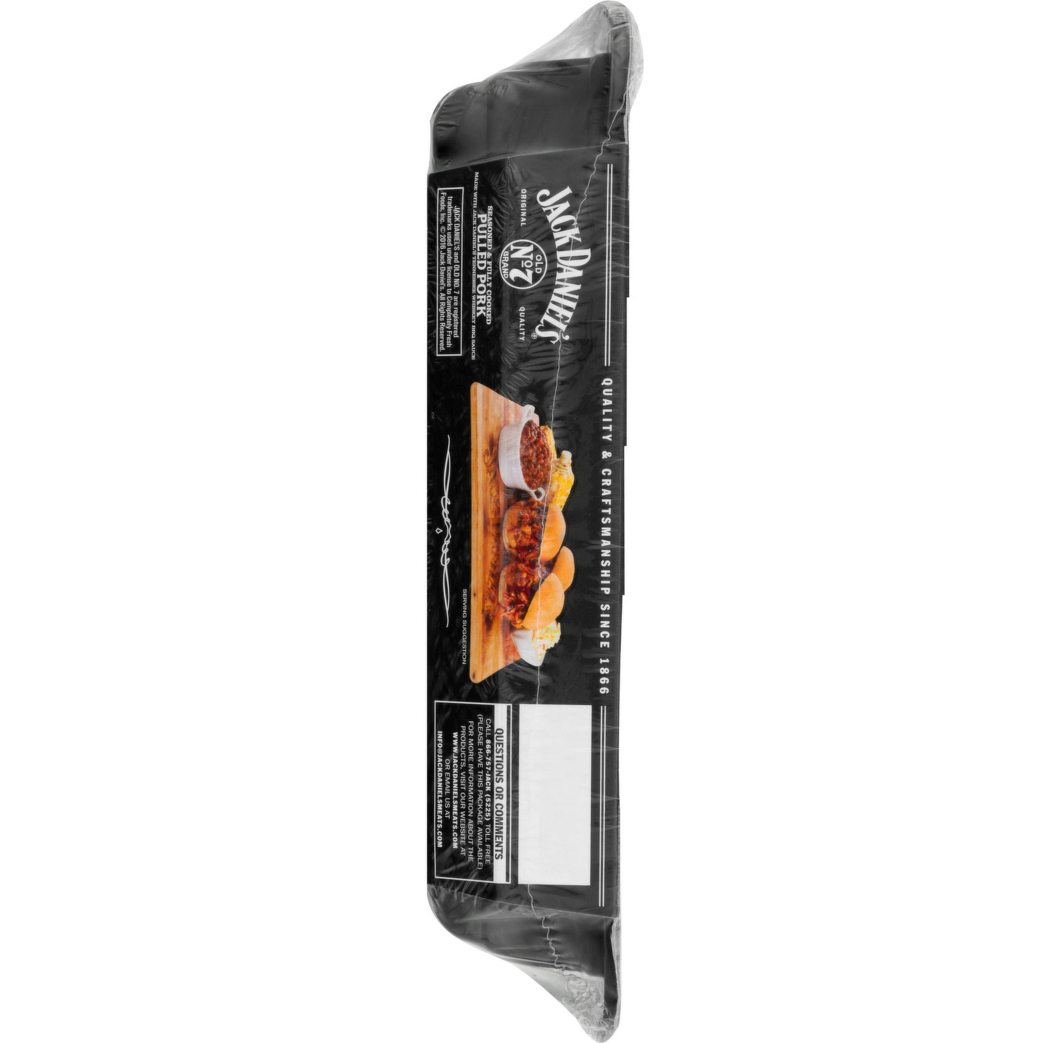 Jack Daniel's Seasoned And Cooked Pulled Pork - 16oz : Target