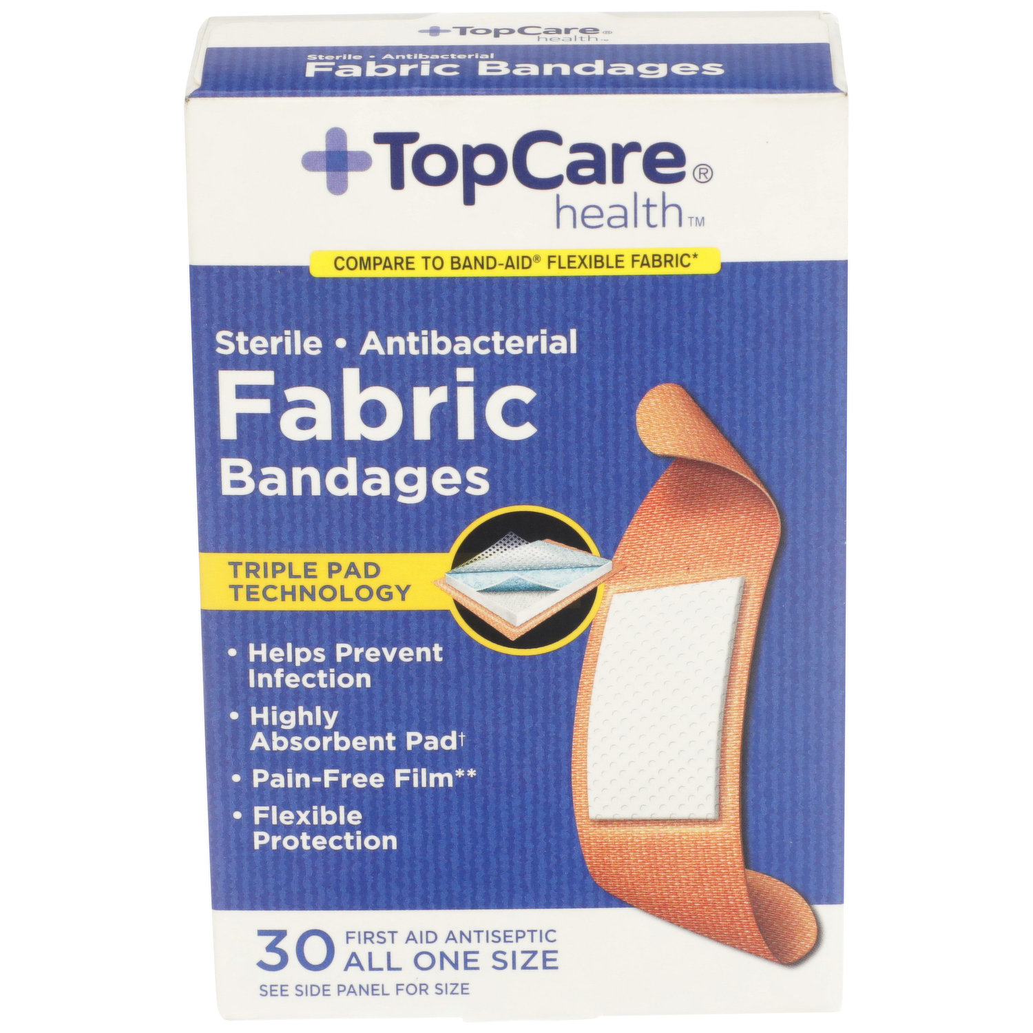 Johnson & Johnson Band-Aid Flexible Fabric Knuckle and Fingertip Bandage :  : Health & Personal Care