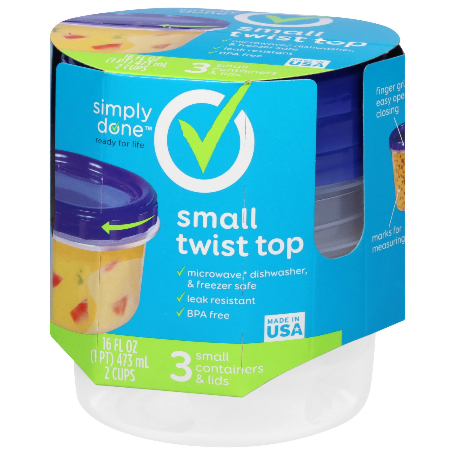 Mini Storage Containers by Simply Tidy™