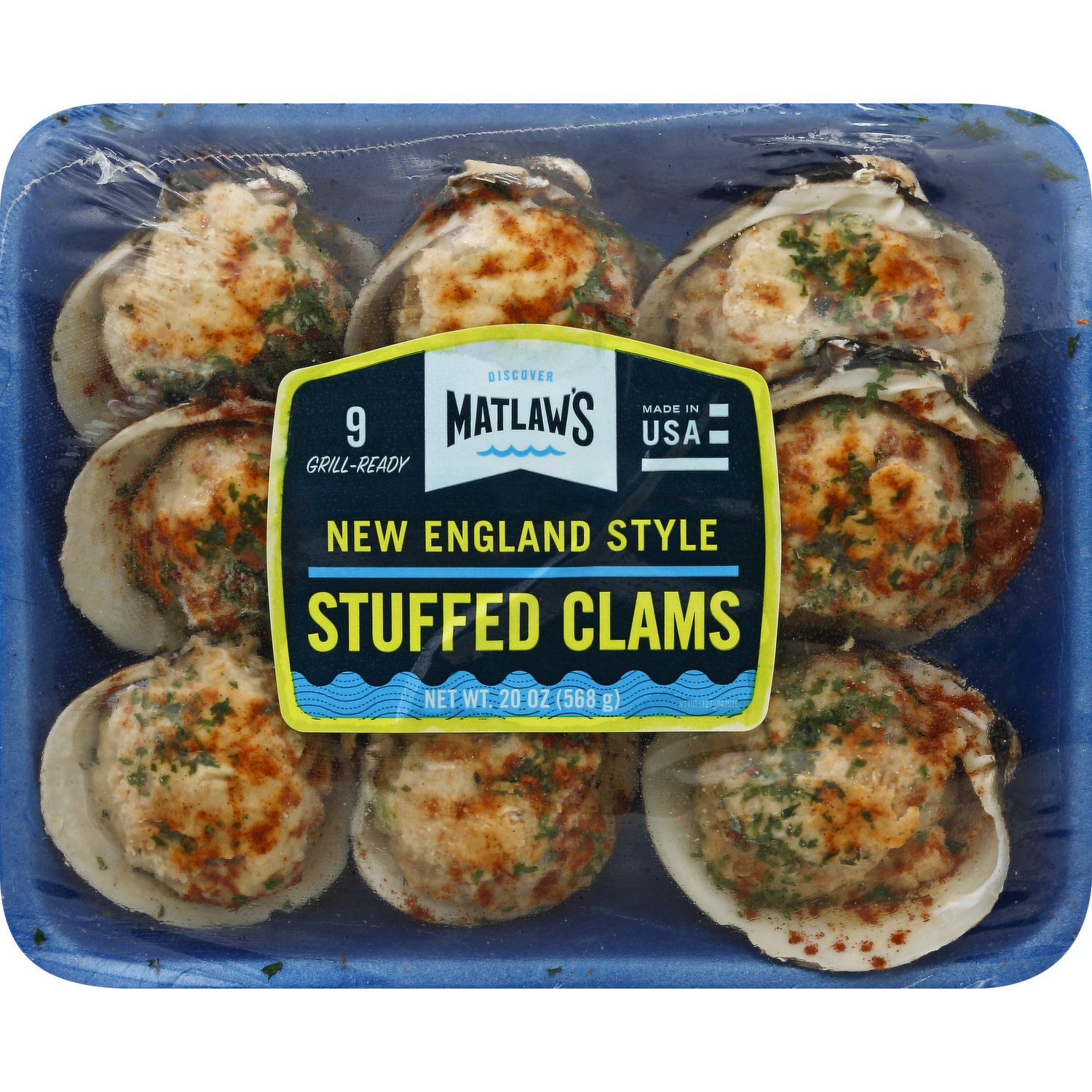 New England Style Baked Stuffed Clams - Cooking With Books