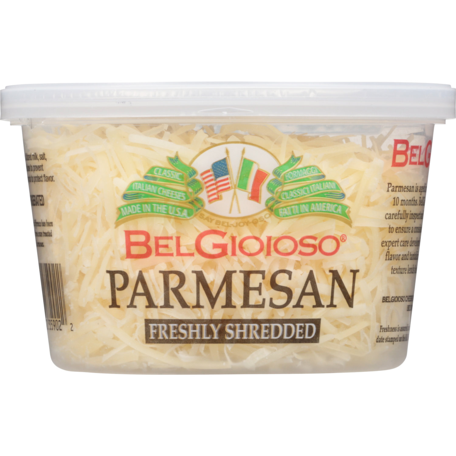 Shop Bulk Cucina Adolina Shaved Parmesan, 5 lbs (2.26 kg