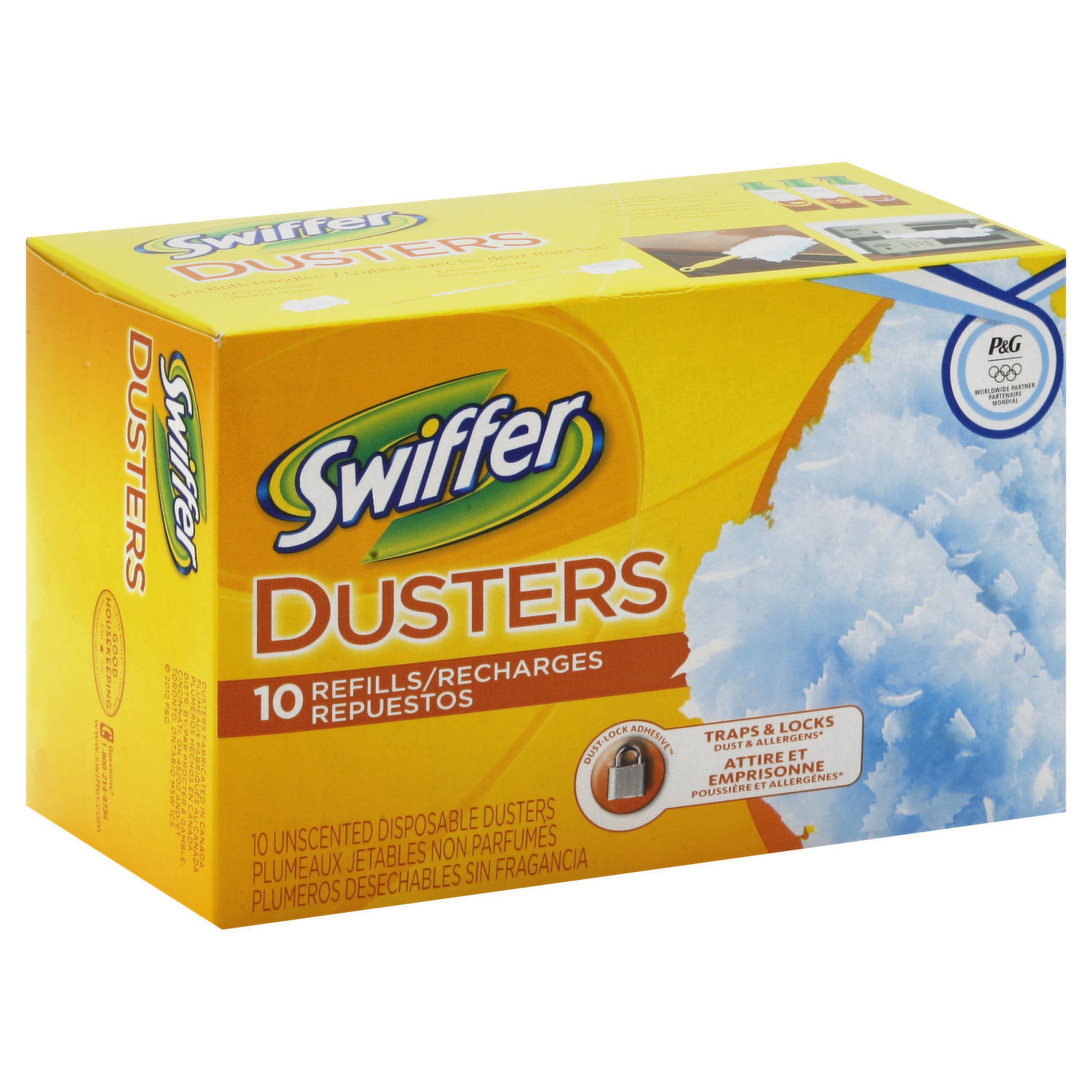 Swiffer Dusters Cloth Refills, Blue 10/Pack (41767)