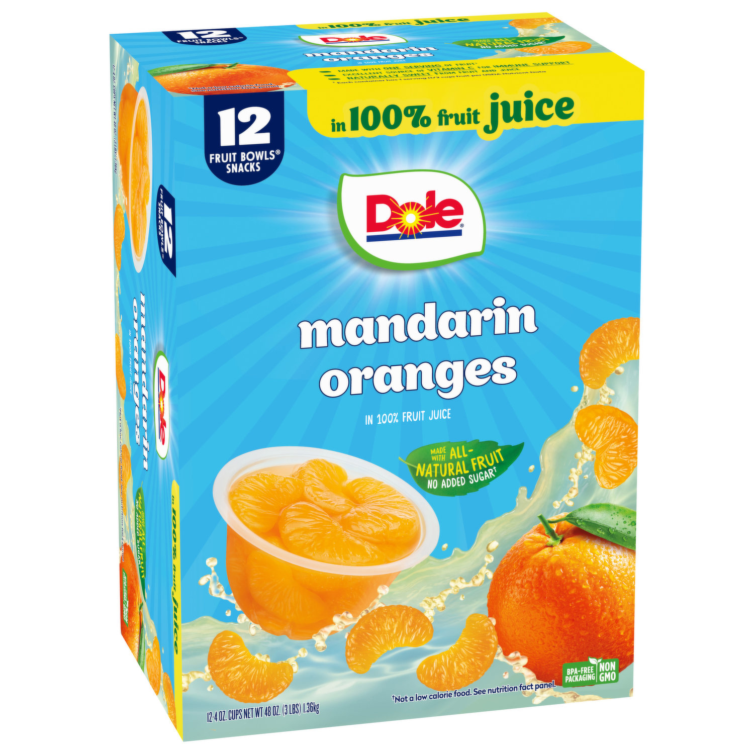 Dole Mandarin Oranges, in 100% Fruit Juice - King Kullen