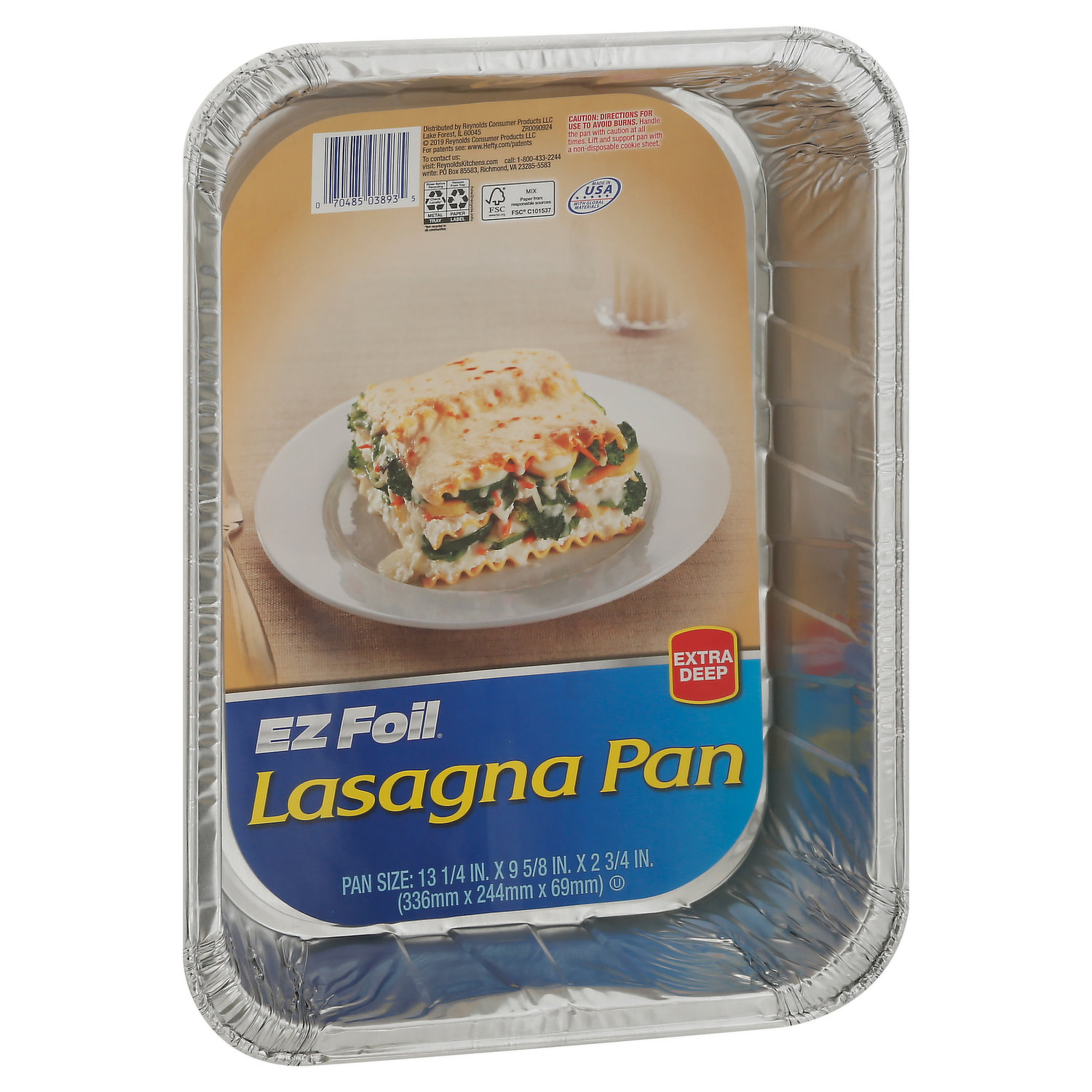 EZ Foil Lasagna Pan