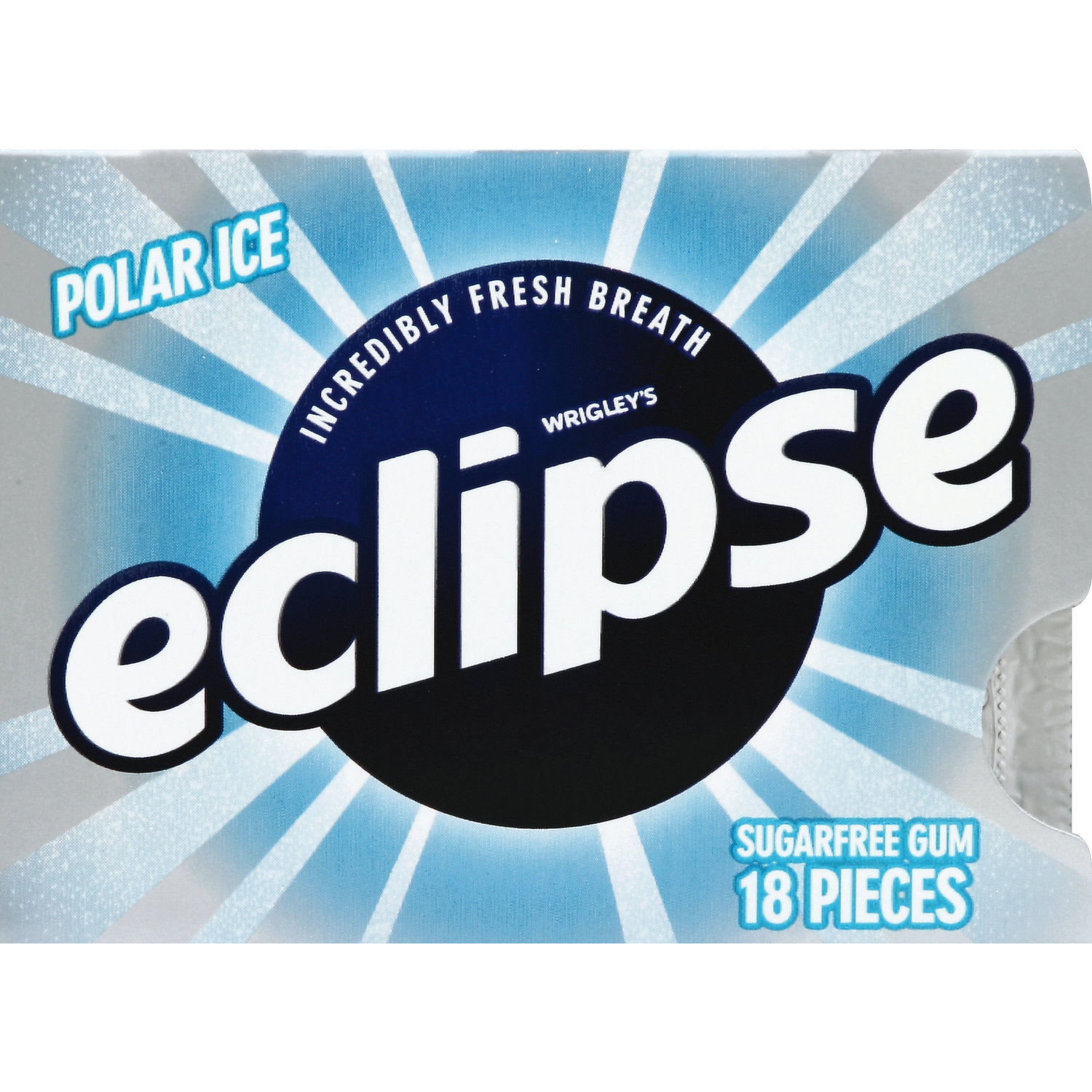 Eclipse Sugarfree Spearmint Gum 60 Ea, Chewing Gum