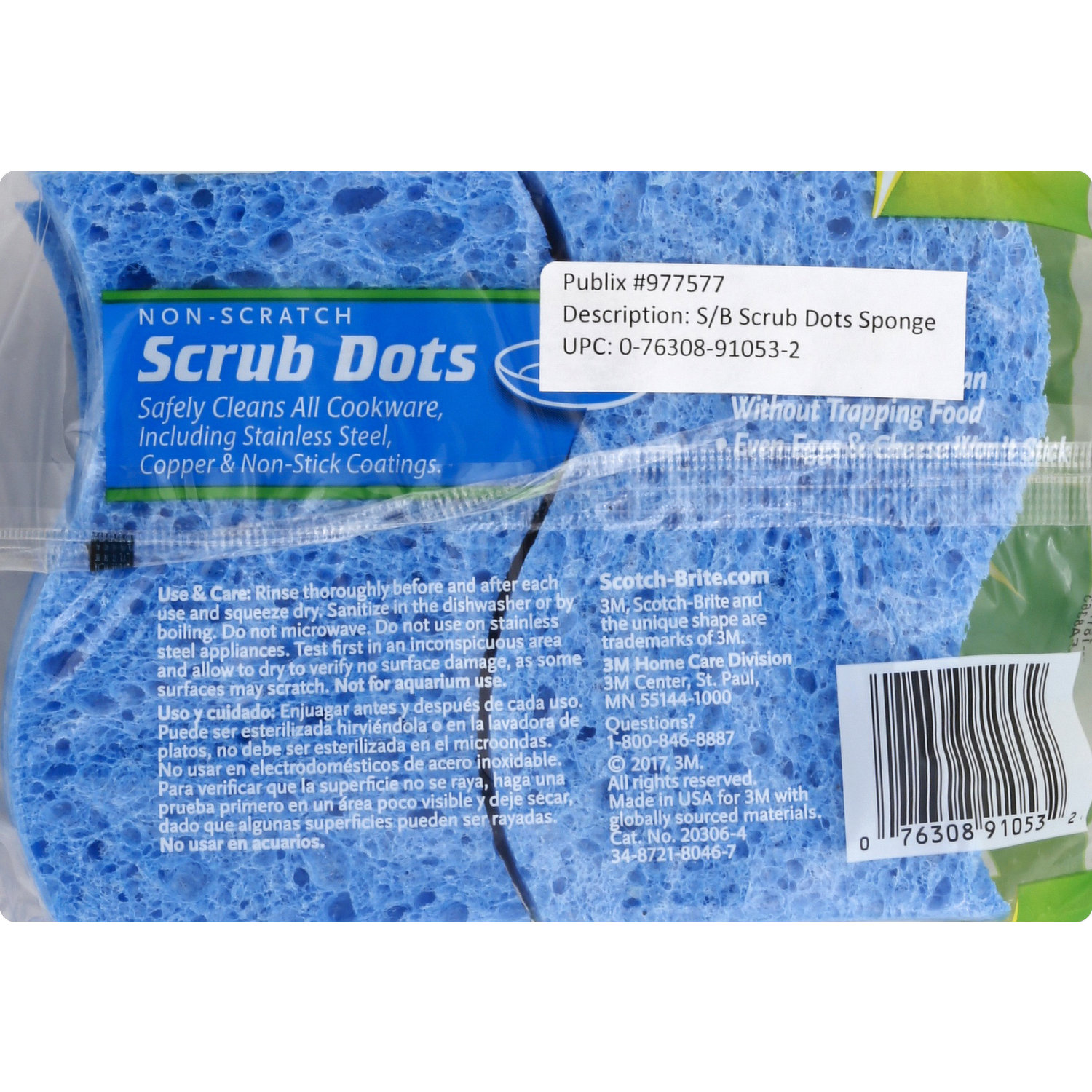 Scotch-Brite® Scrub Dots Non-Scratch Scrub Sponges, 6 pk - Fry's Food Stores