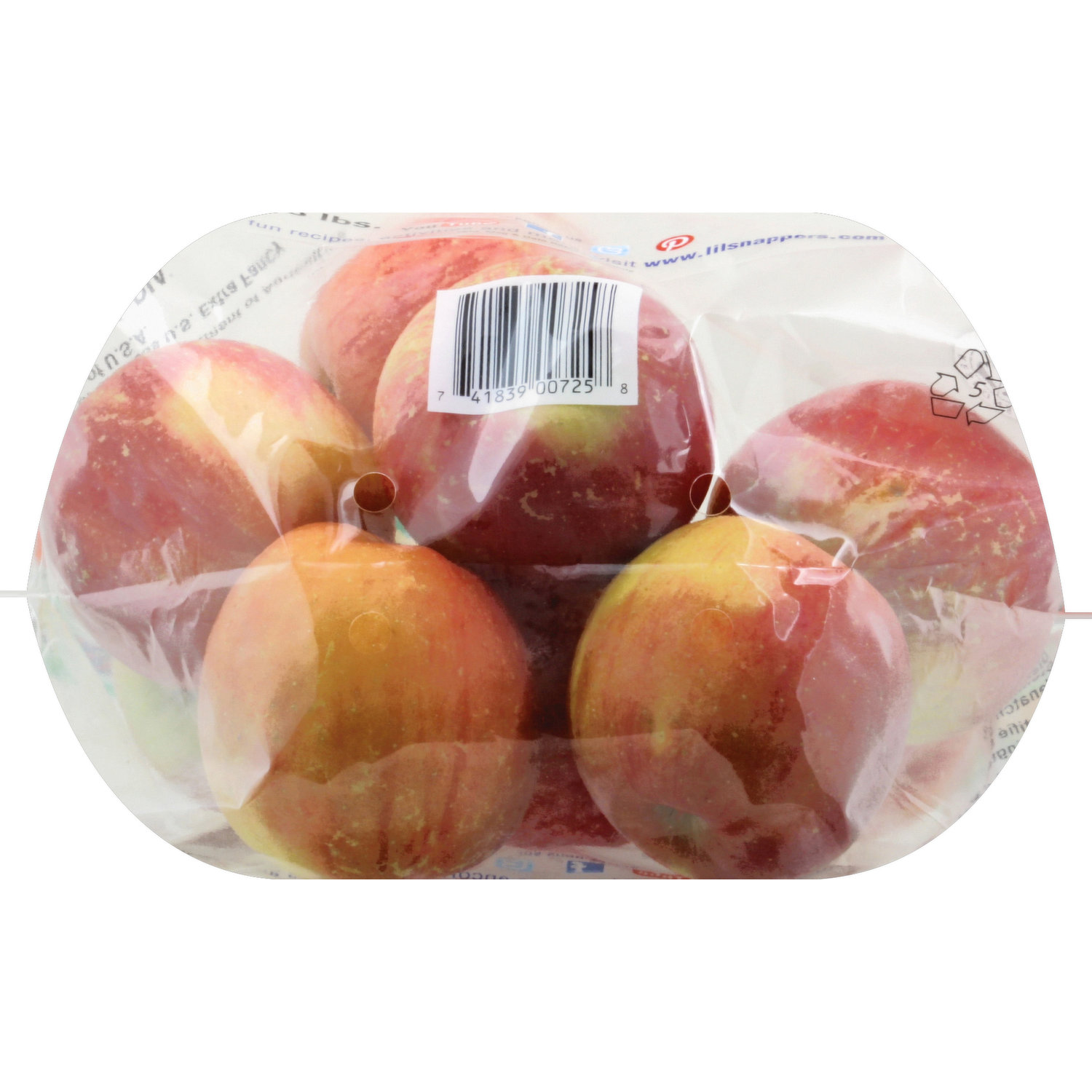 Stemilt World Famous Fruit Organic Fuji Apples Punnet, 4 Count