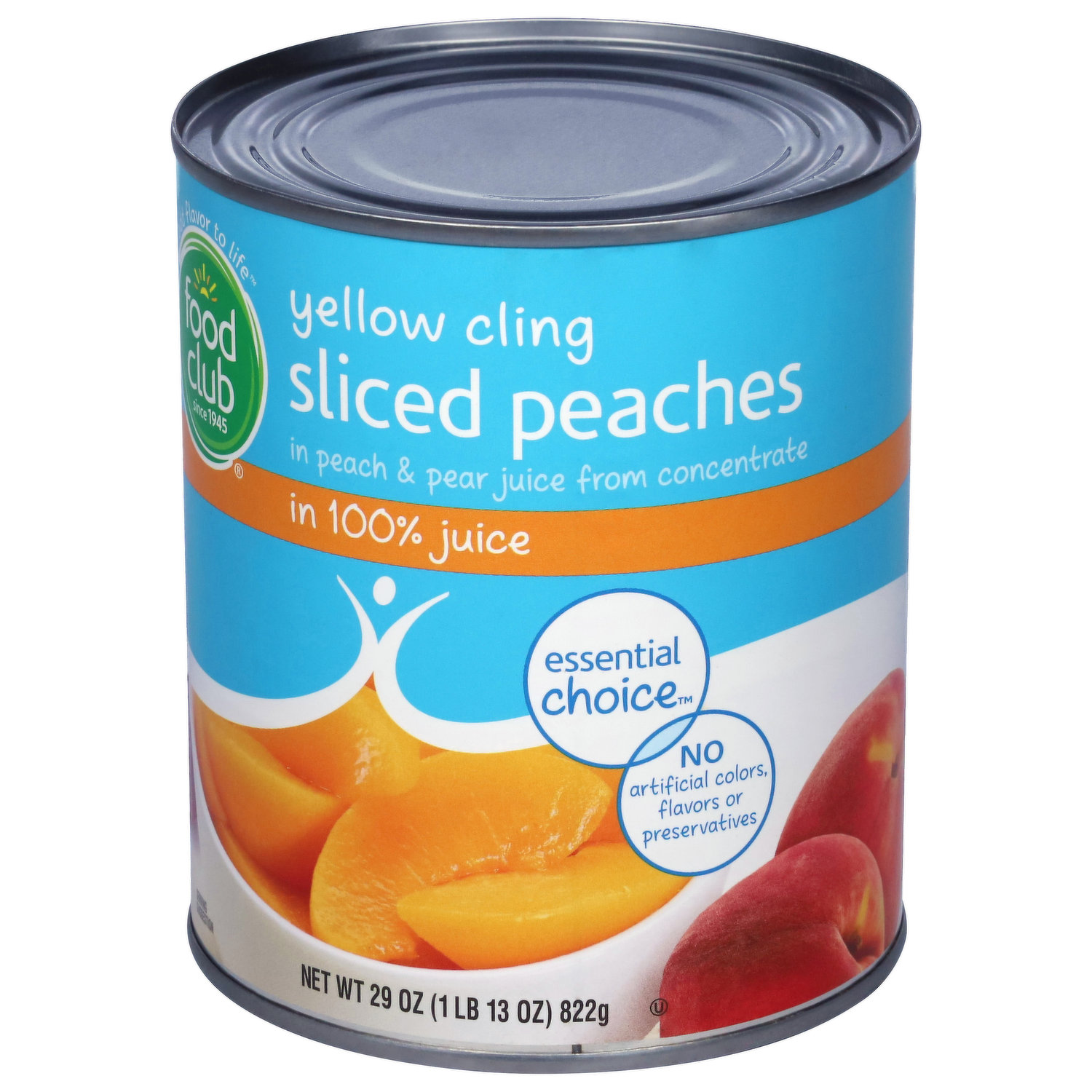 Canned Fruit, Organic Yellow Cling Peach Slices in Organic Peach & Pear  Juice from Concentrate, 15 oz at Whole Foods Market