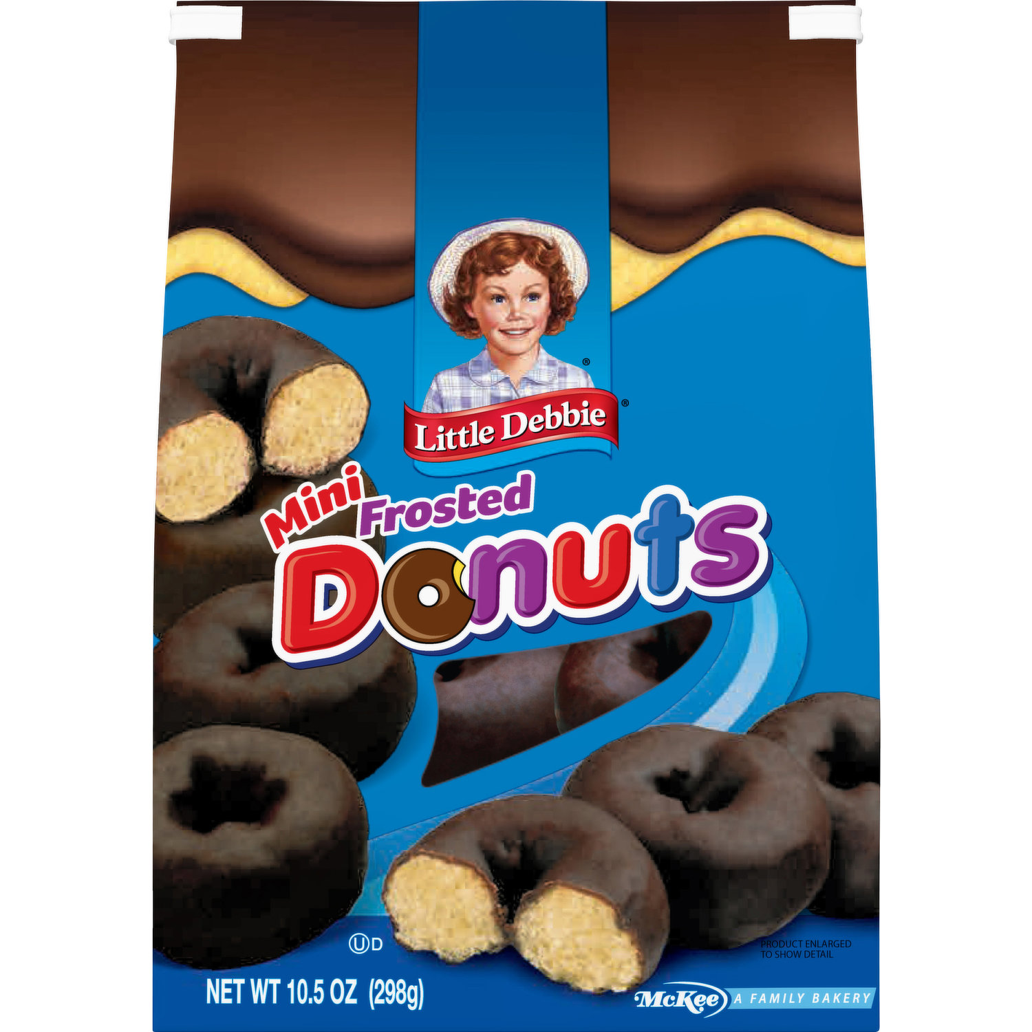 Little Debbie Donuts, Glazed, Mini - 10.5 oz