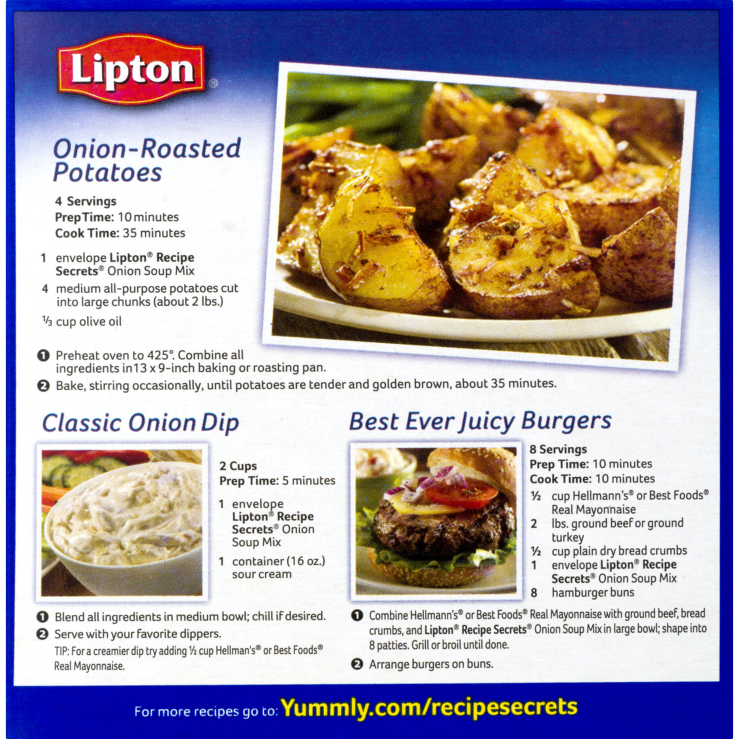 Lipton Onion Soup Mix - Kayco