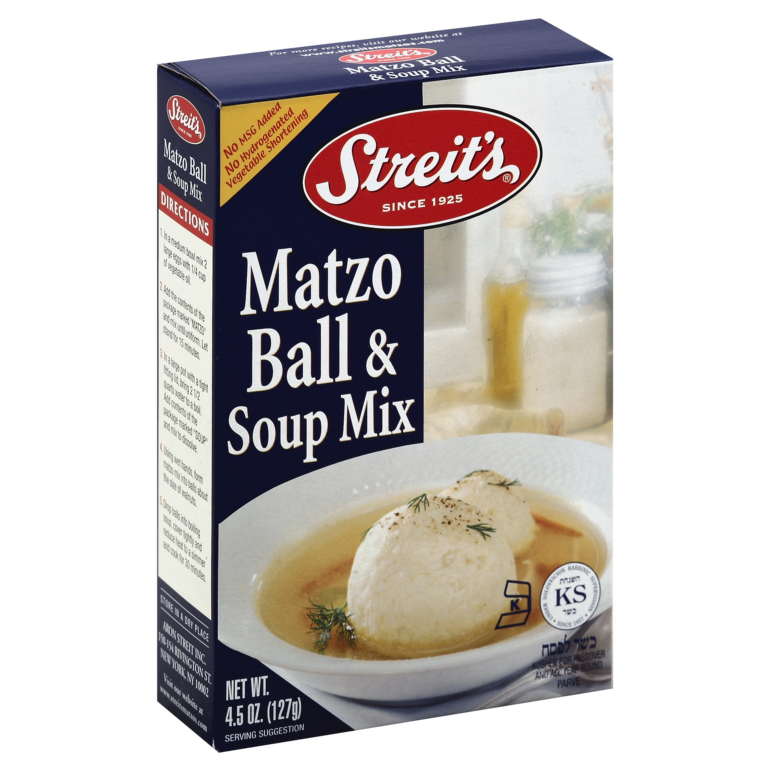 Herb Garden Matzo Ball Soup