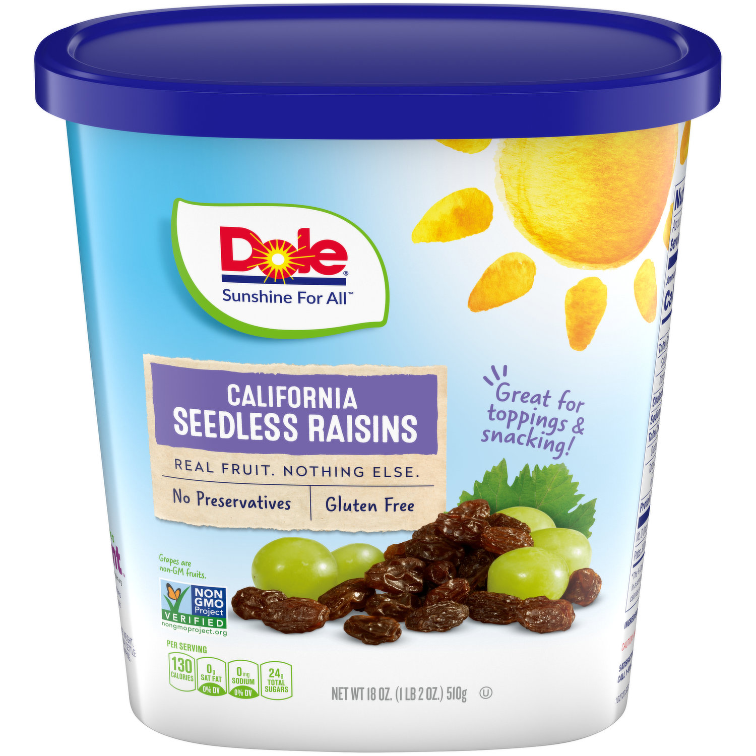 Dole California Seedless Raisins - King Kullen