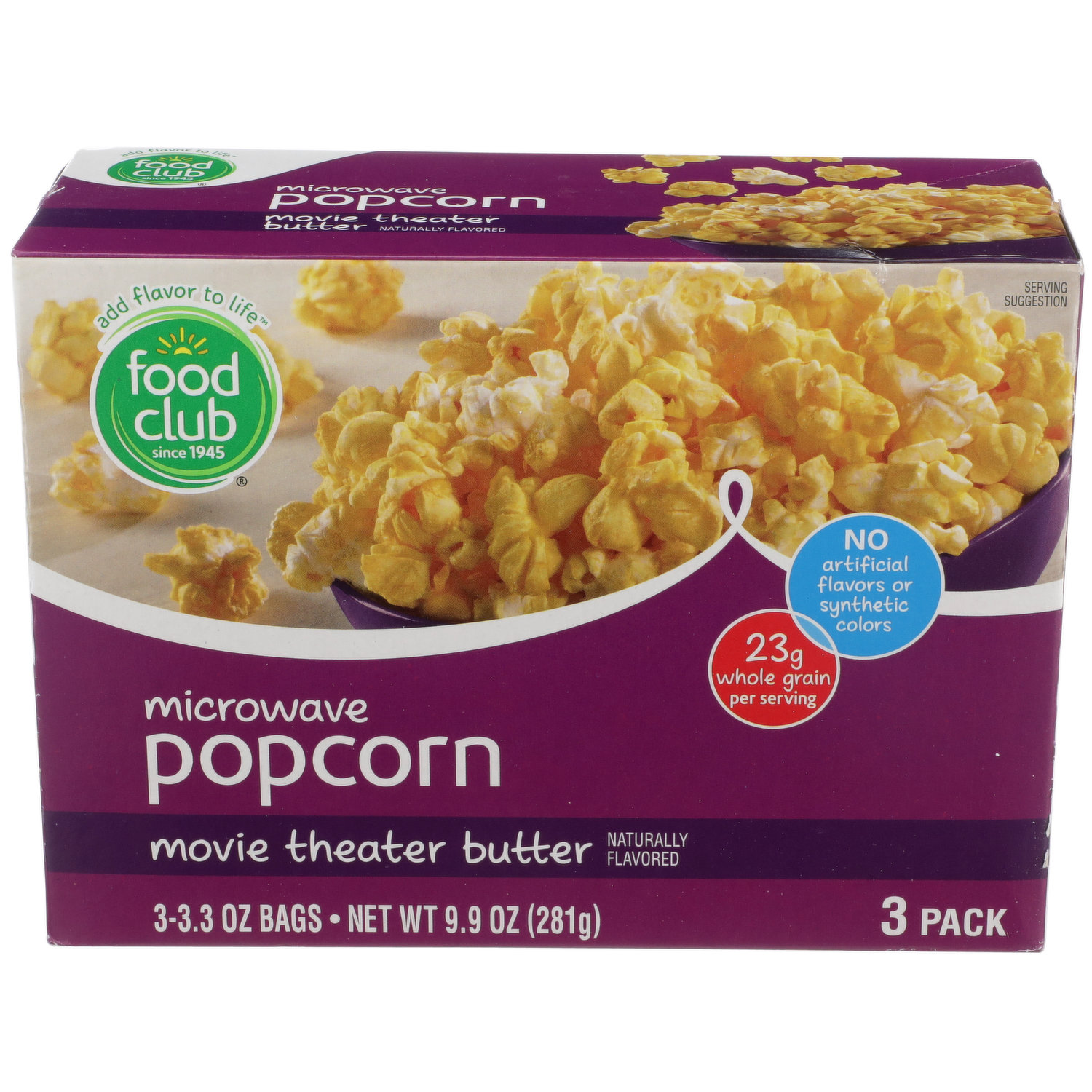 Movie Time Popcorn Kit (Microwave)