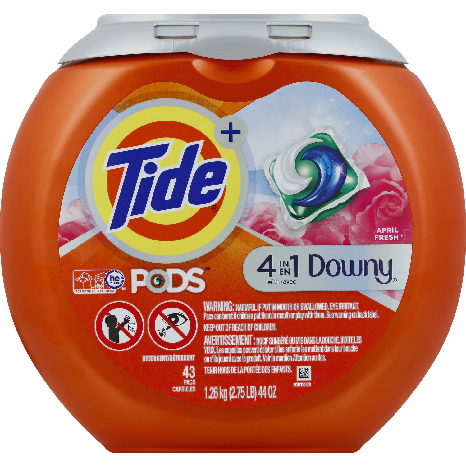 Tide® HE Plus Downy April Fresh™ Liquid Laundry Detergent, 115 fl