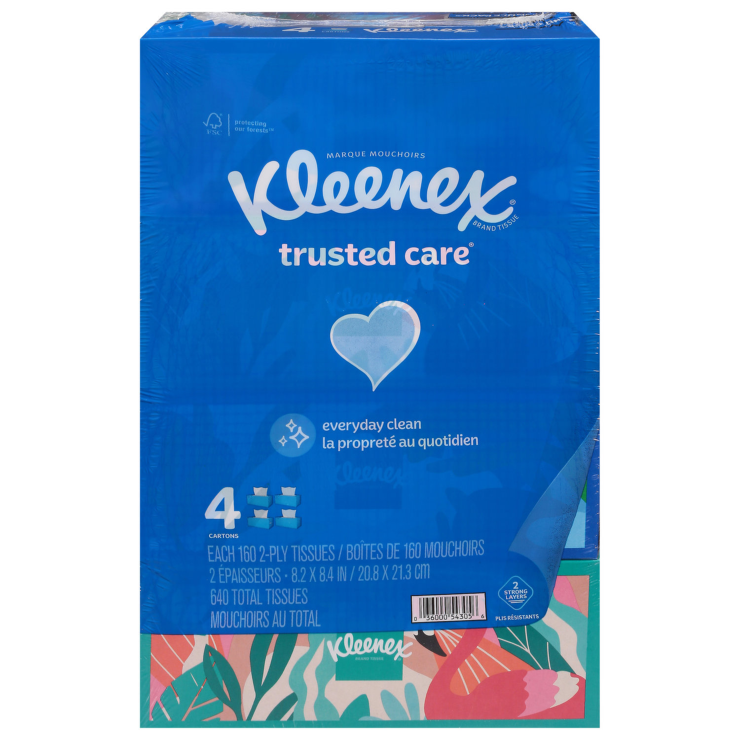 Paquet de 200 mouchoirs Kleenex 2ply