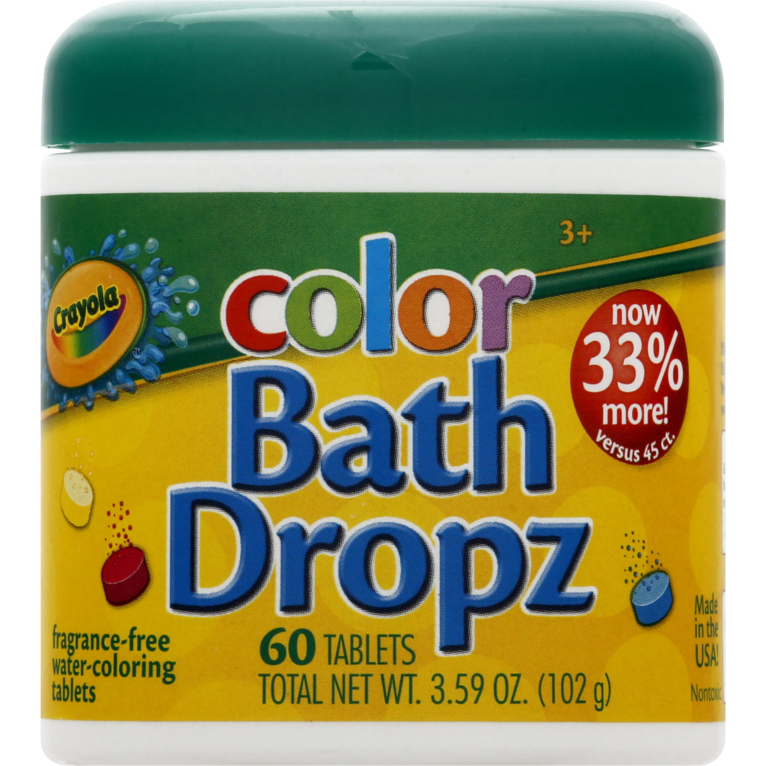 Crayola Color Bath Dropz Tablets (60 ct) Delivery - DoorDash