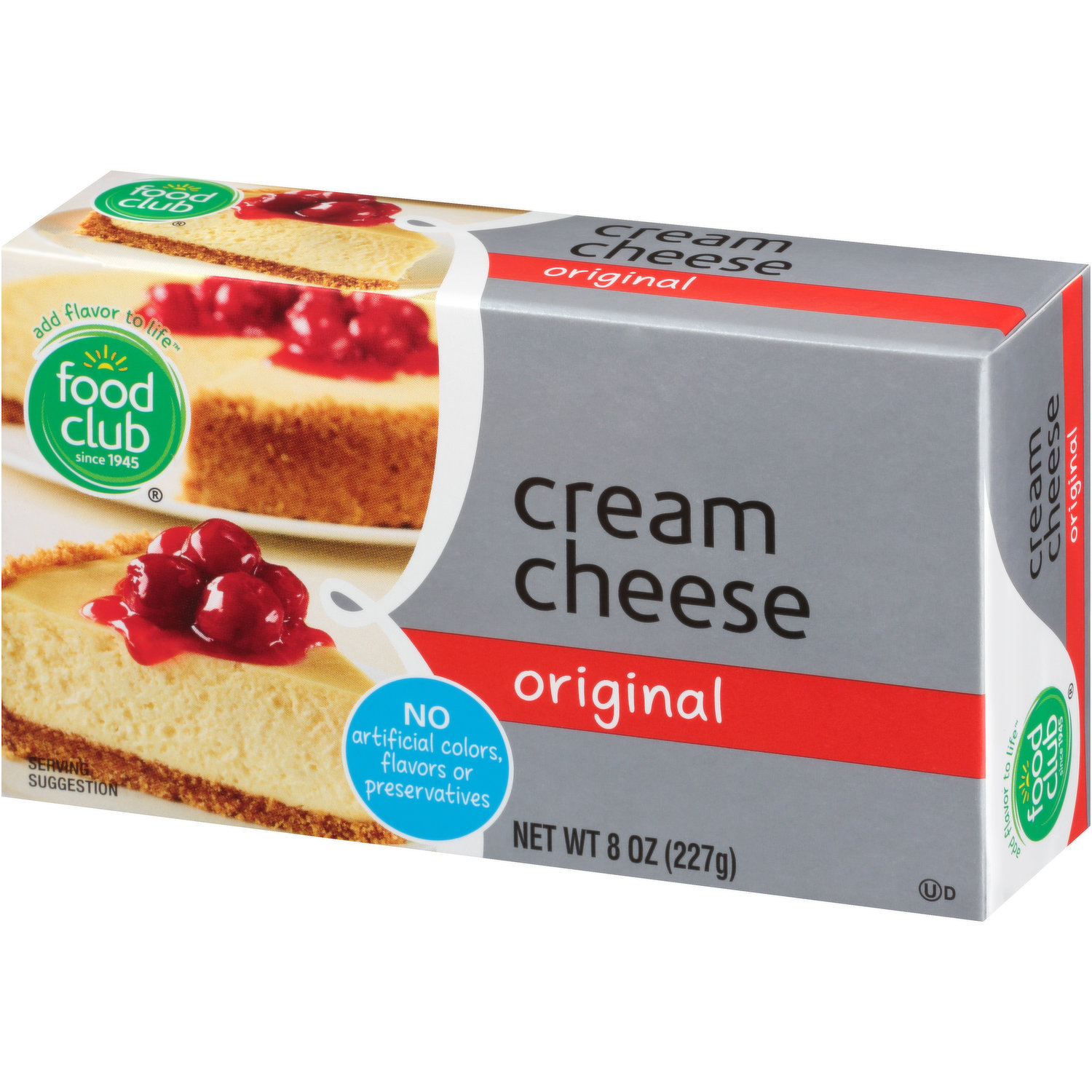 Food Club Original Cream Cheese - King Kullen