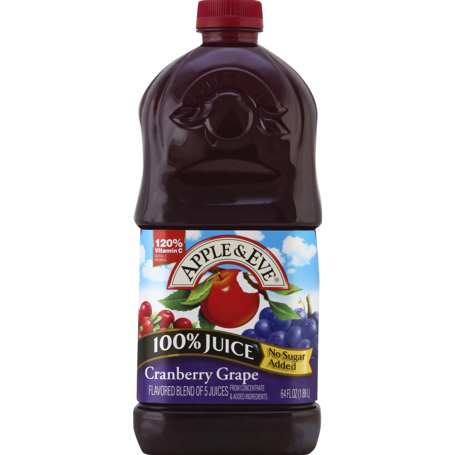 Essential Everyday Grape 100% Juice 64 Fl Oz, Grape