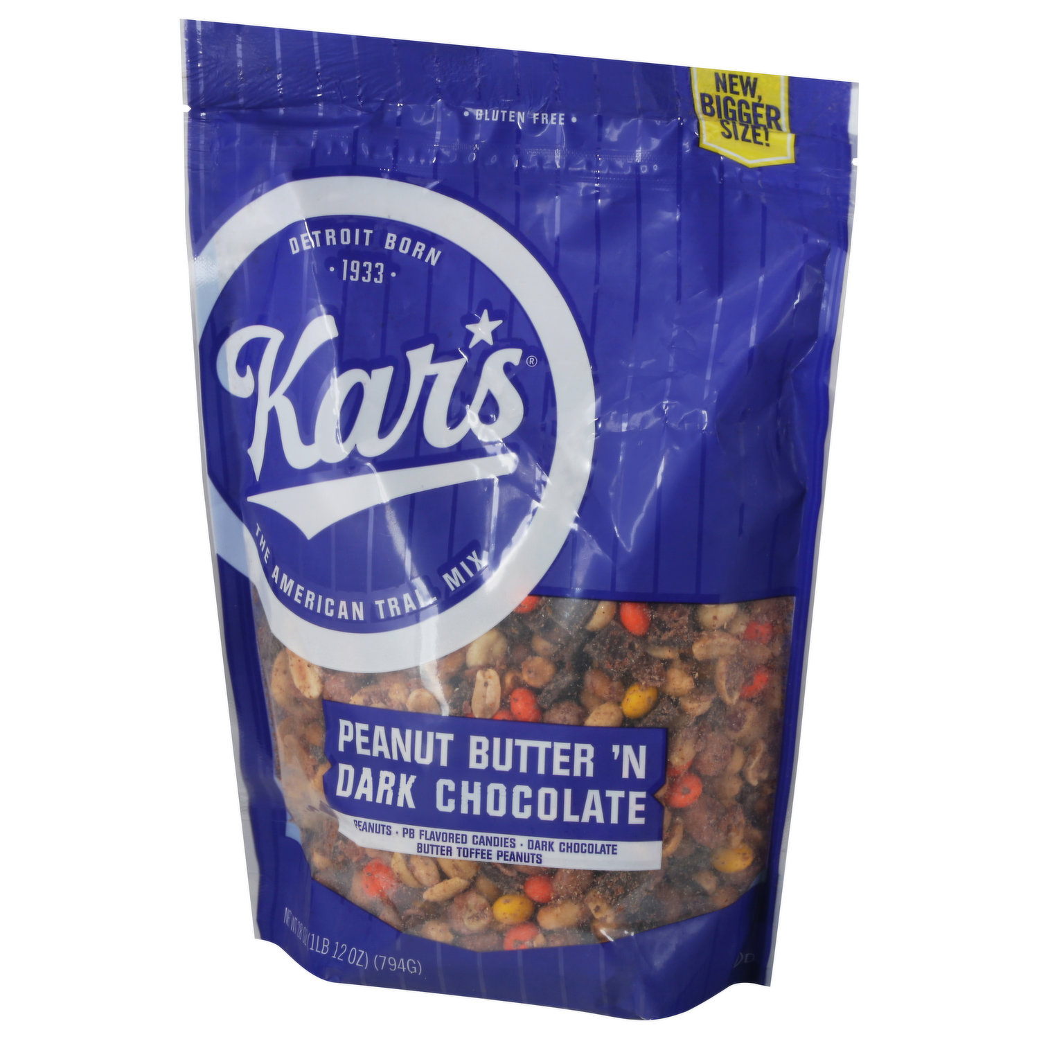 Kars Trail Mix, Peanut Butter 'N Dark Chocolate - King Kullen