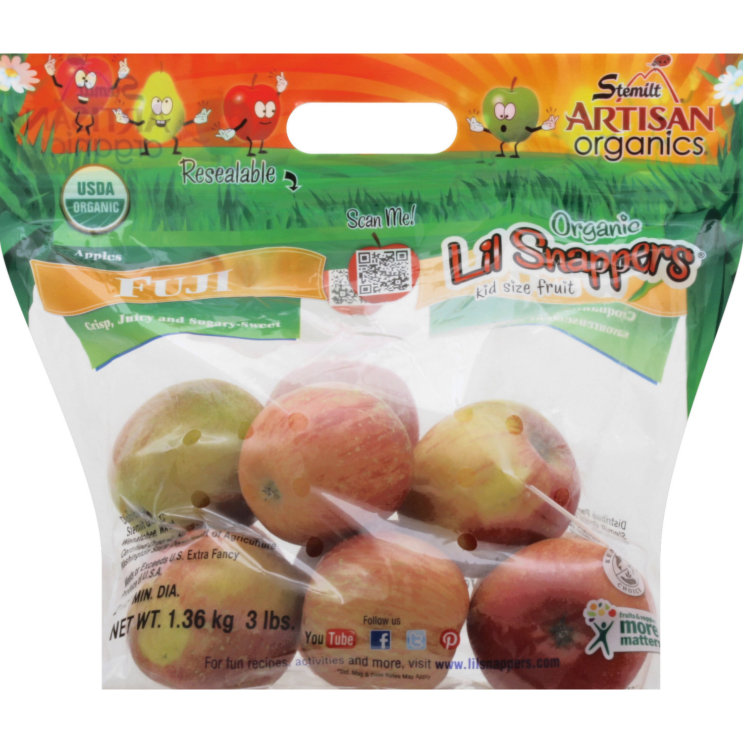 Organic Fuji Apples