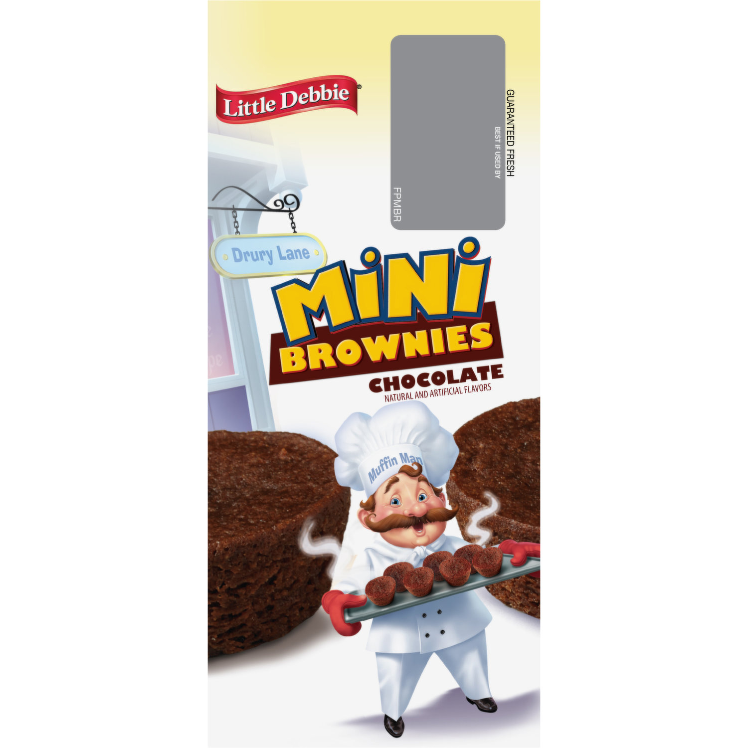 Little Debbie Brownies, Chocolate, Mini - 5 pouches, 9.75 oz