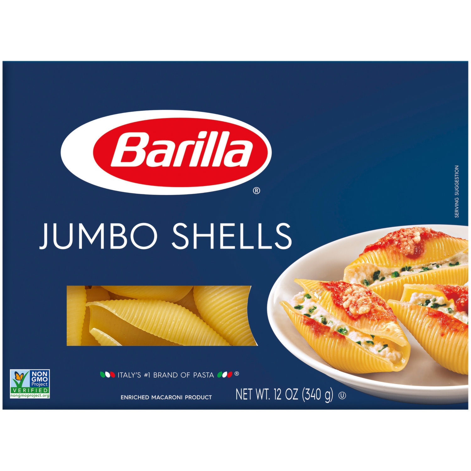 Barilla® Orzo Pasta 1 Lb. Box, Tubes & Shells