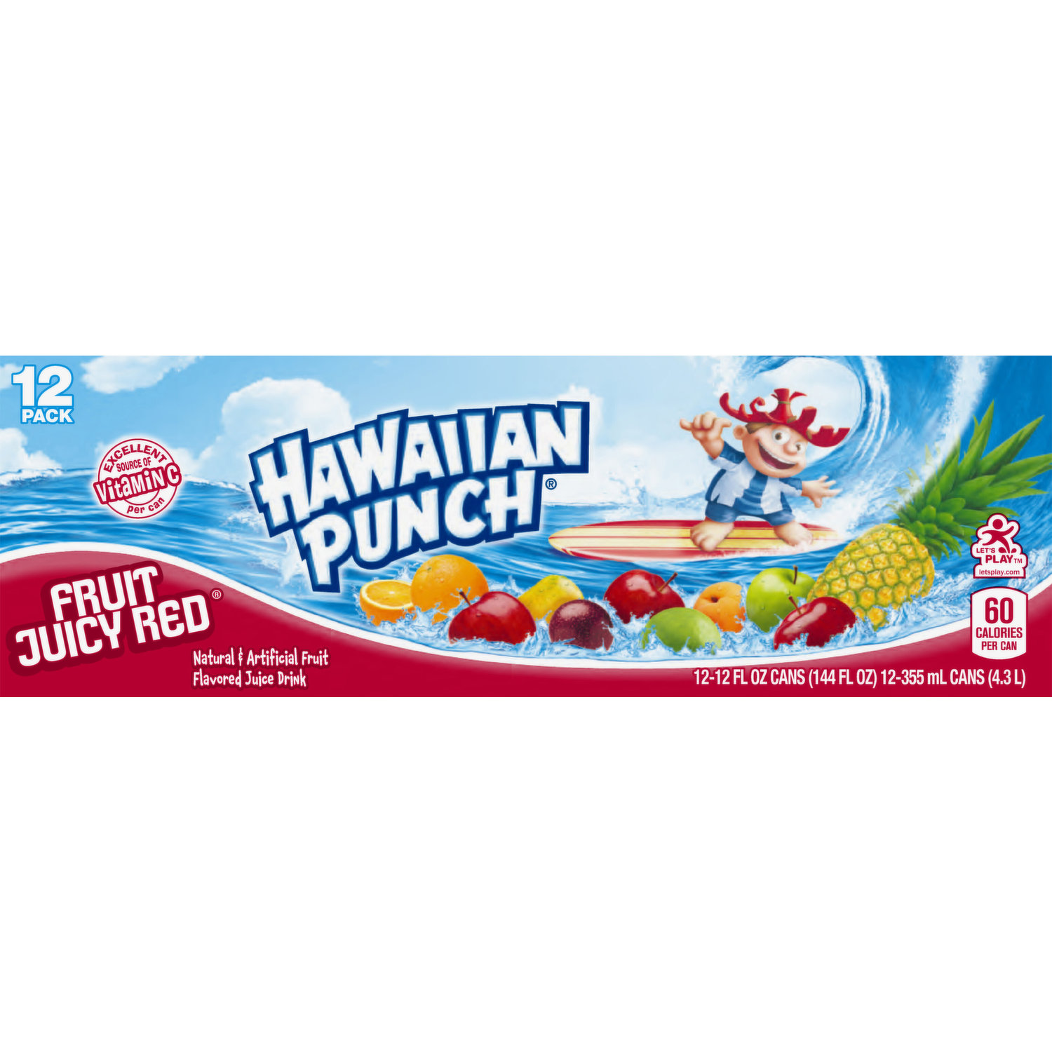 Hawaiian Punch Fruit Juicy Red Btle 20OZ - Gold Eagle Wine and Spirits,  Libertyville, IL, Libertyville, IL