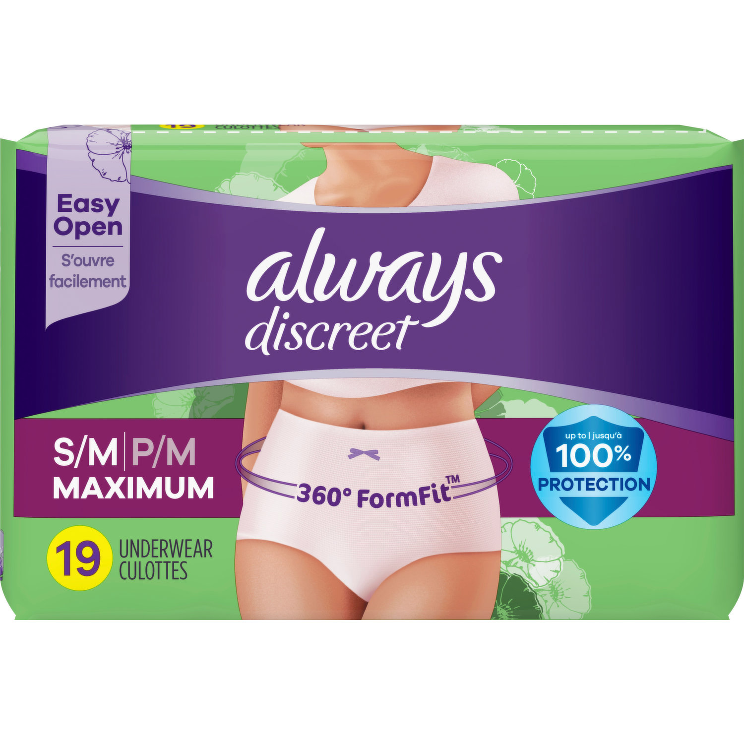 Always Discreet Low Rise Underwear-88736