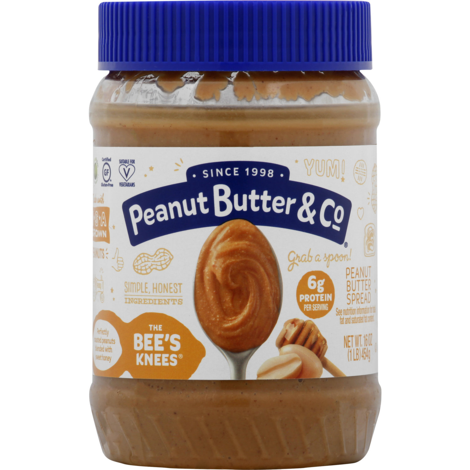 Peanut Butter & Co Peanut Butter Spread, Dark Chocolatey Dreams - 16 oz