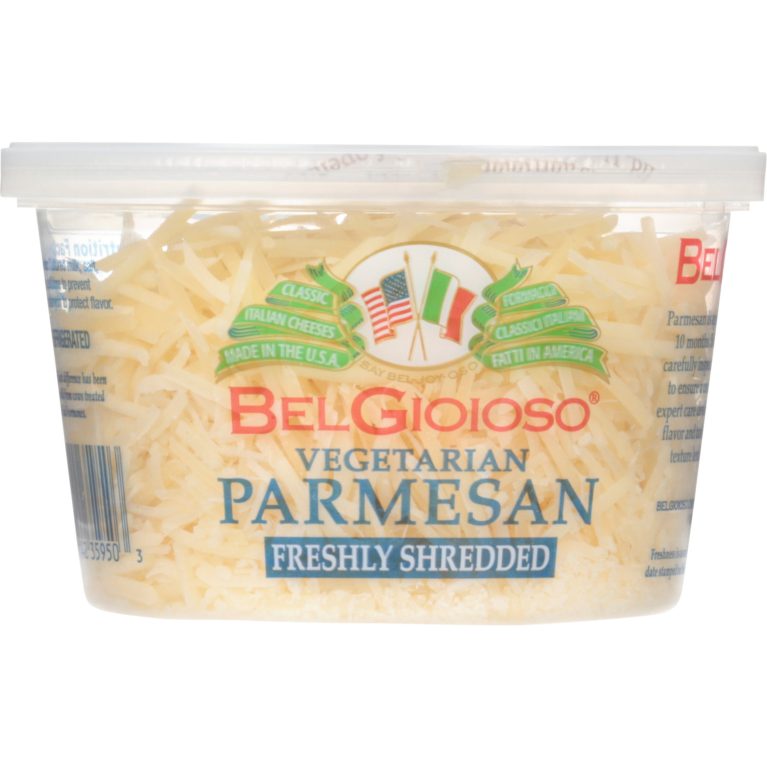 BelGioioso® Freshly Shredded Parmesan Cheese, 10 oz - Harris Teeter