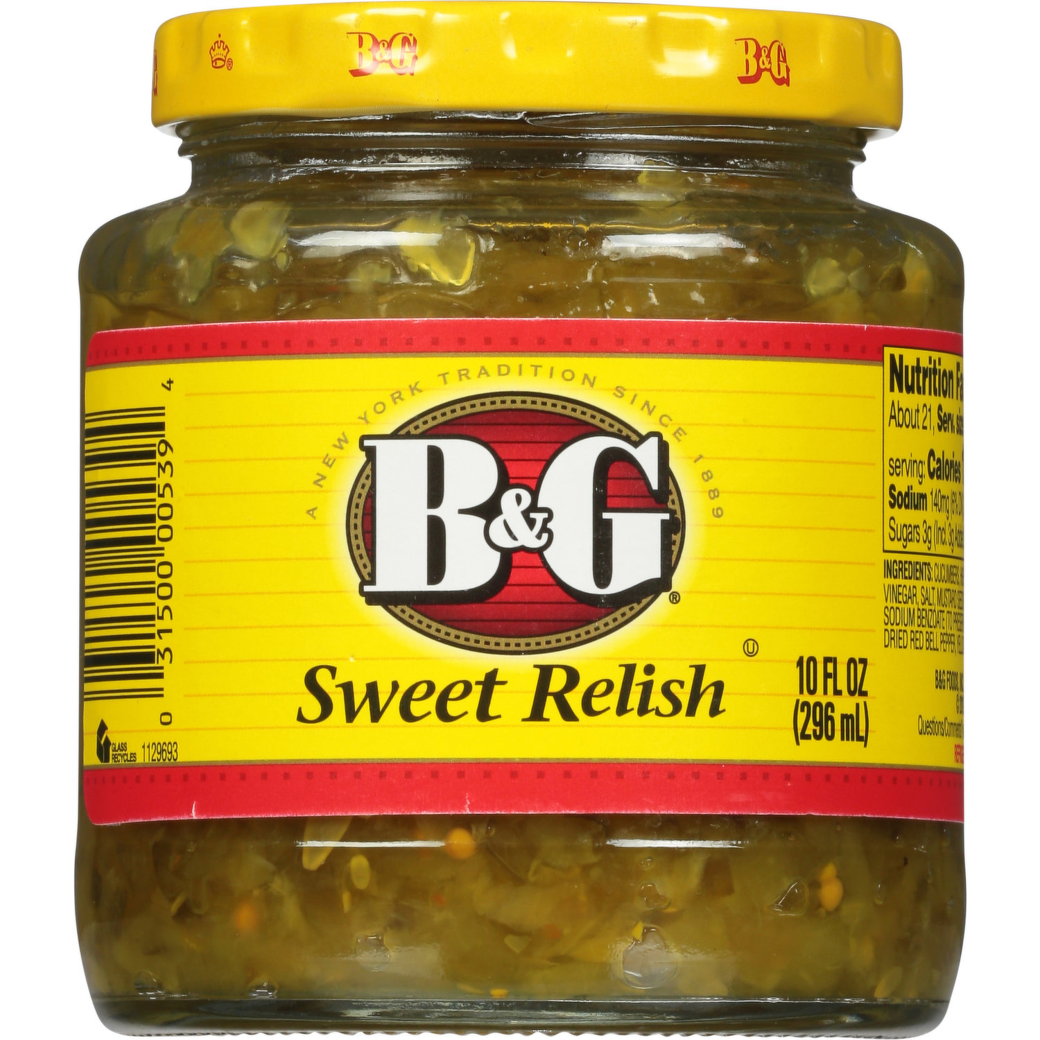 Hot Dog Relish - B&G Condiments