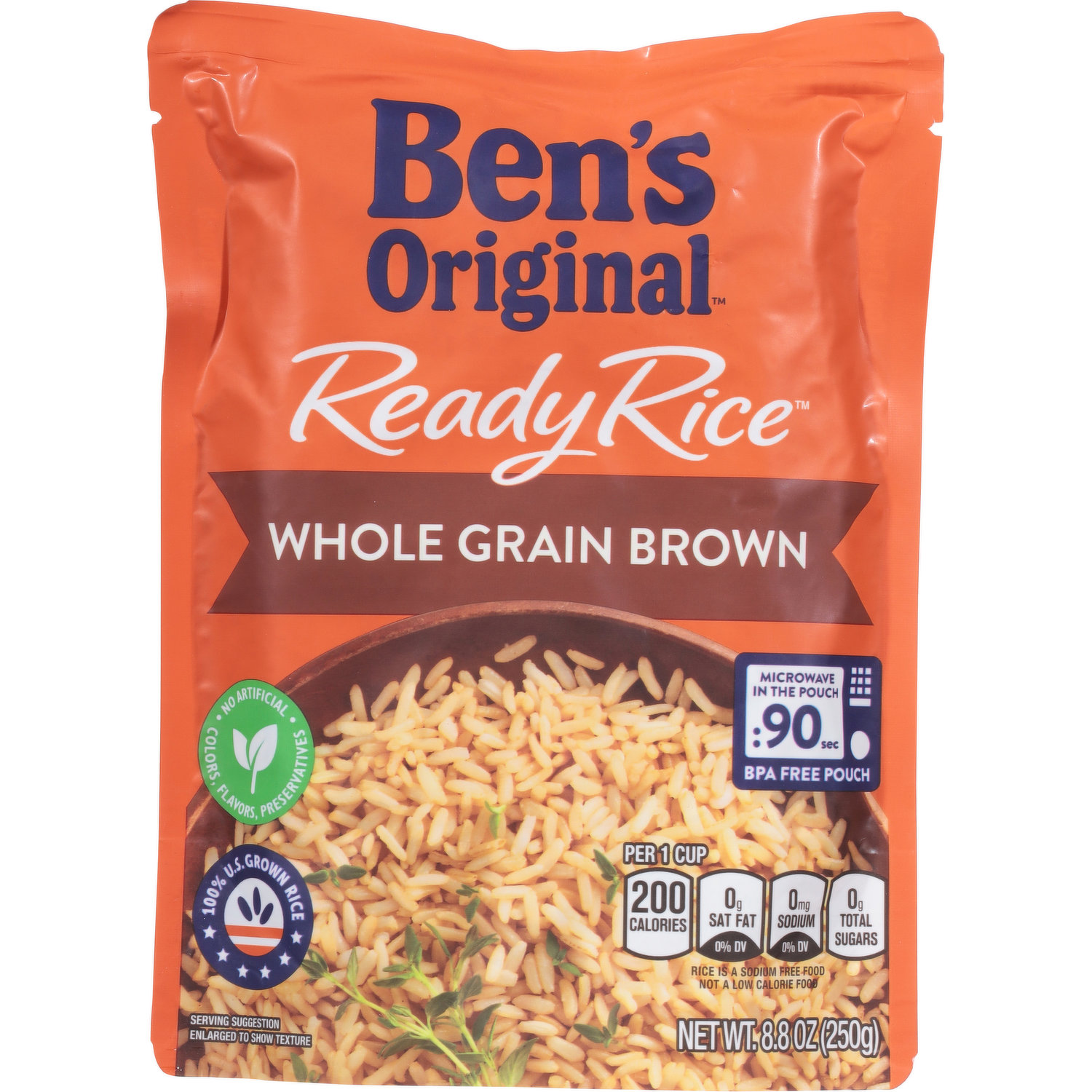 Ben's Original Ready Rice, Whole Grain Brown