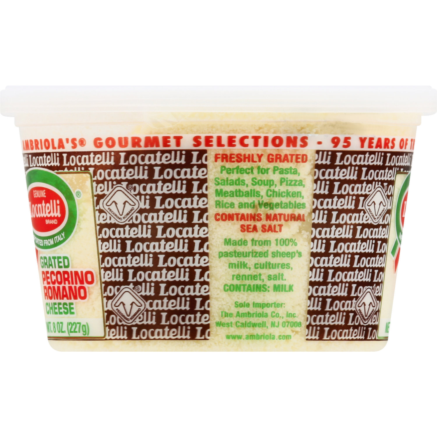 Locatelli Pecorino Romano Ceramic Storage - Fortuna's Sausage