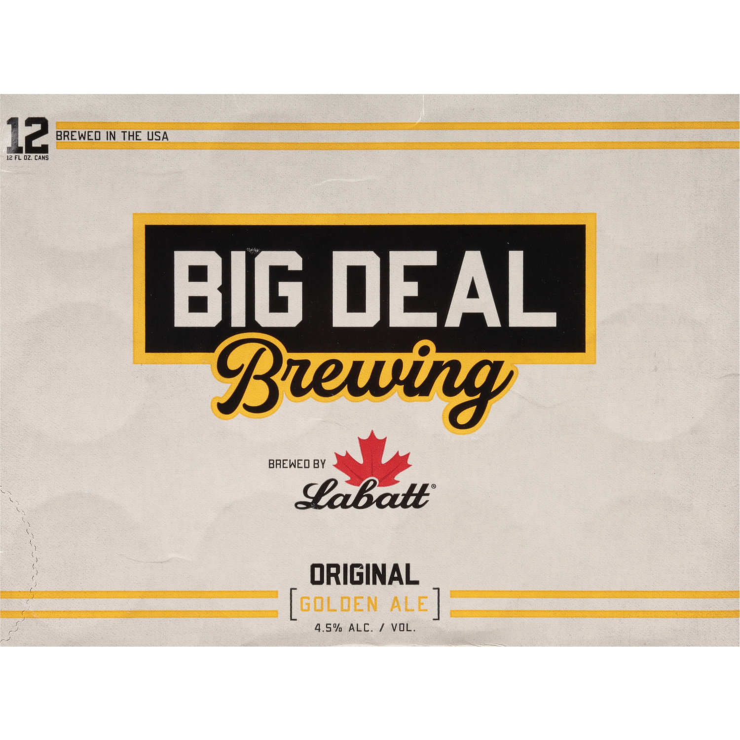 Big Deal Brewing a partnership between Barstool Sports, Spittin' Chiclets,  and Labatt USA