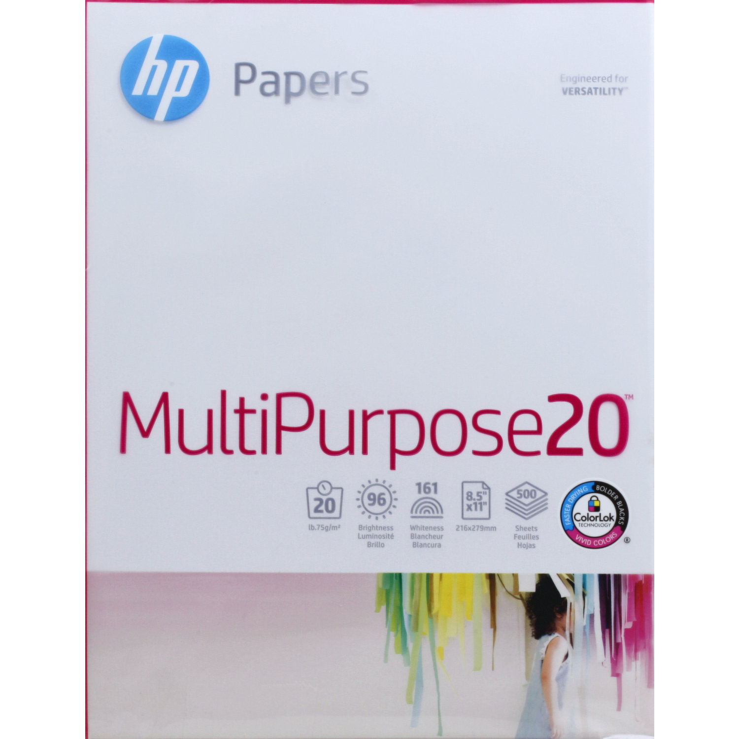 Copy/Fax/Ink Printer Paper, 95 Brightness, 20 lb.