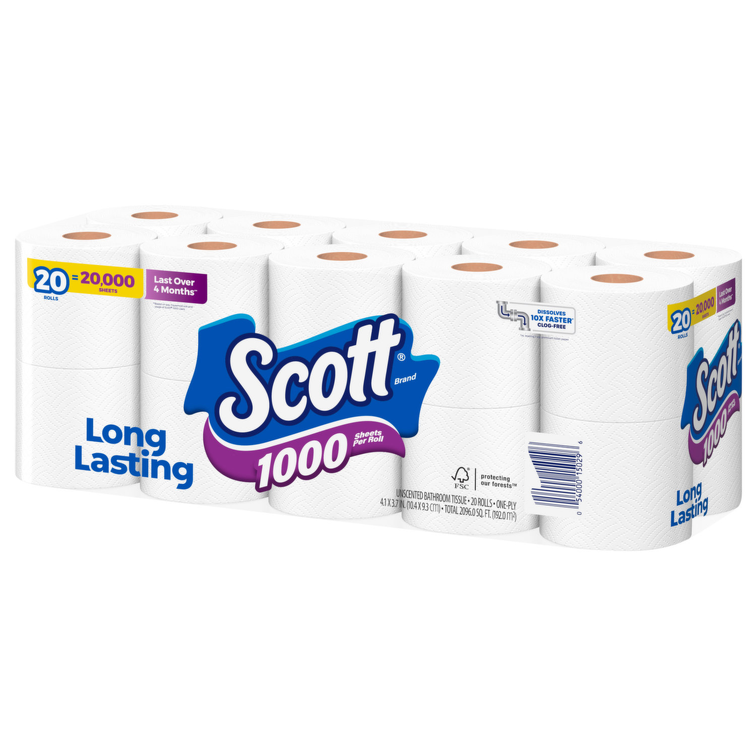 Toilet Paper Tablets- 500 or 1000 Units