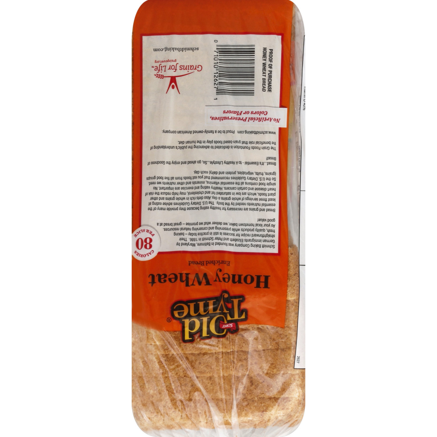 Schmidt Old Tyme Honey Wheat Bread