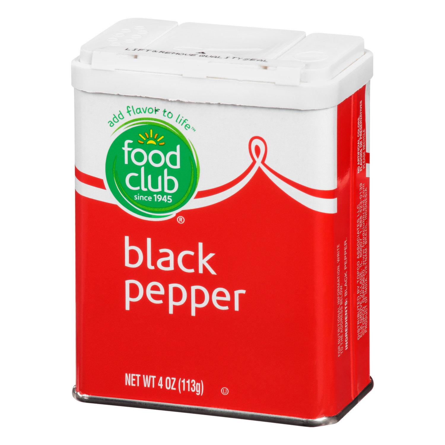 Pereg Black Pepper, Fine Ground - 4.2 oz