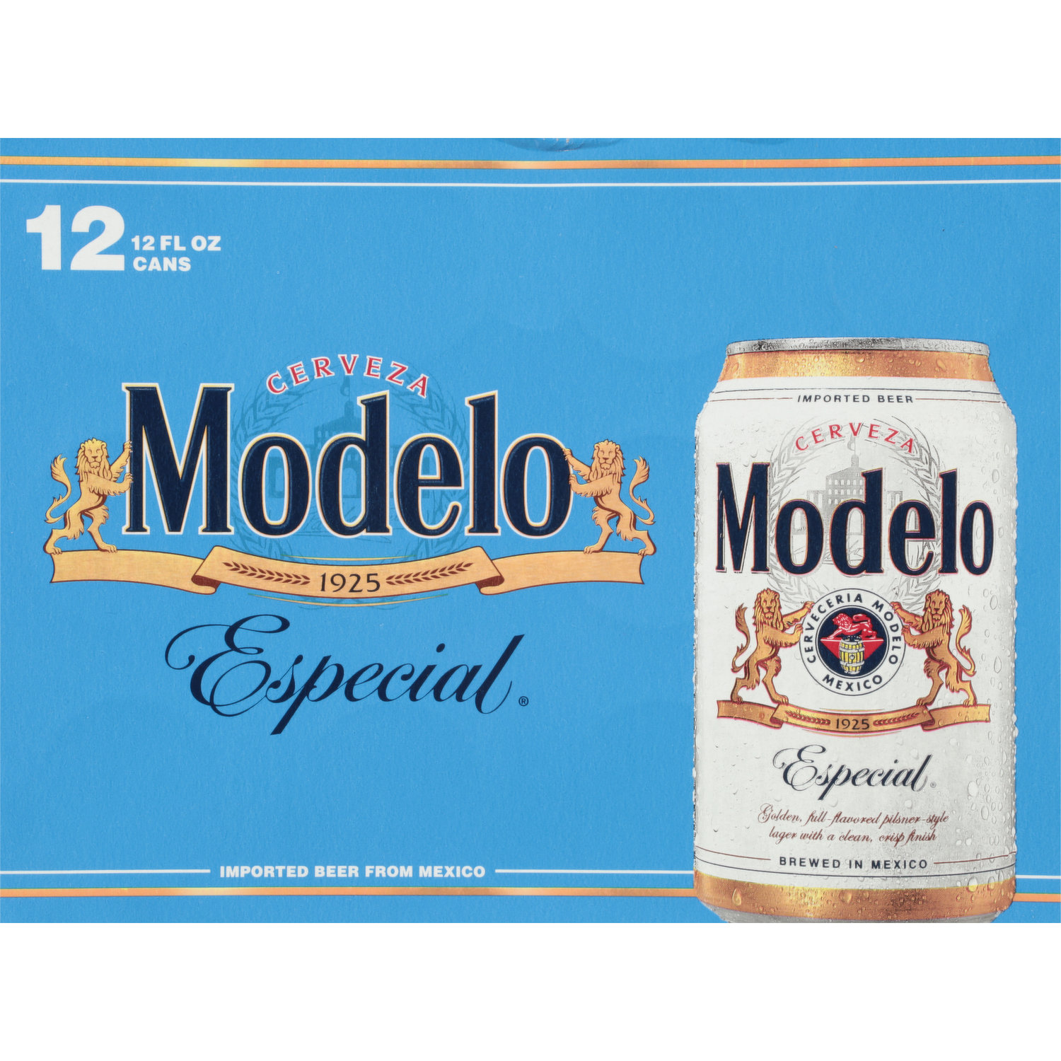 MODELO CERVEZA BEER BRANDED 54 QUART STEEL BELTED GOLD COOLER