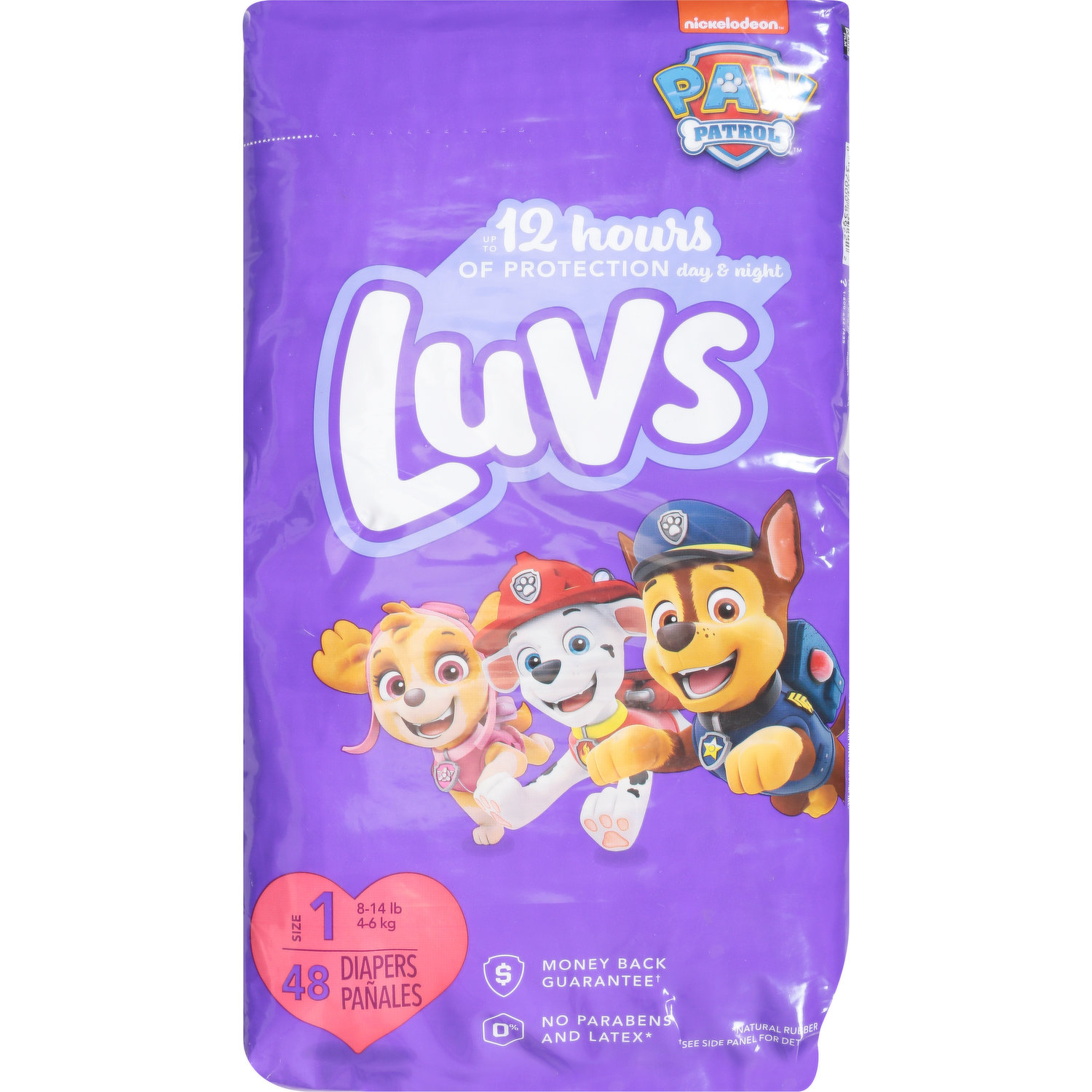 Luvs Diapers - Size 1, 294 Count, Paw Patrol Kuwait