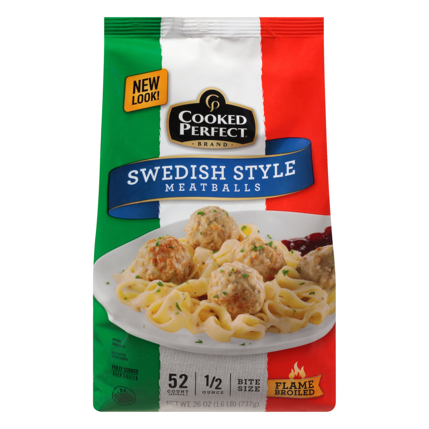 Cooked Perfect Swedish Style Meatballs - King Kullen