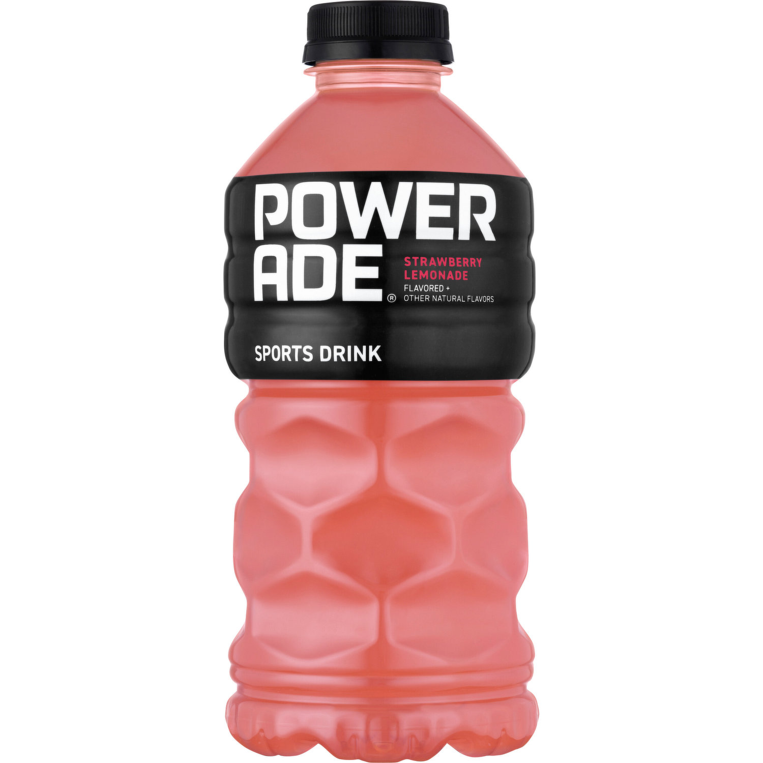 Powerade Squeeze Bottle, Black 32oz