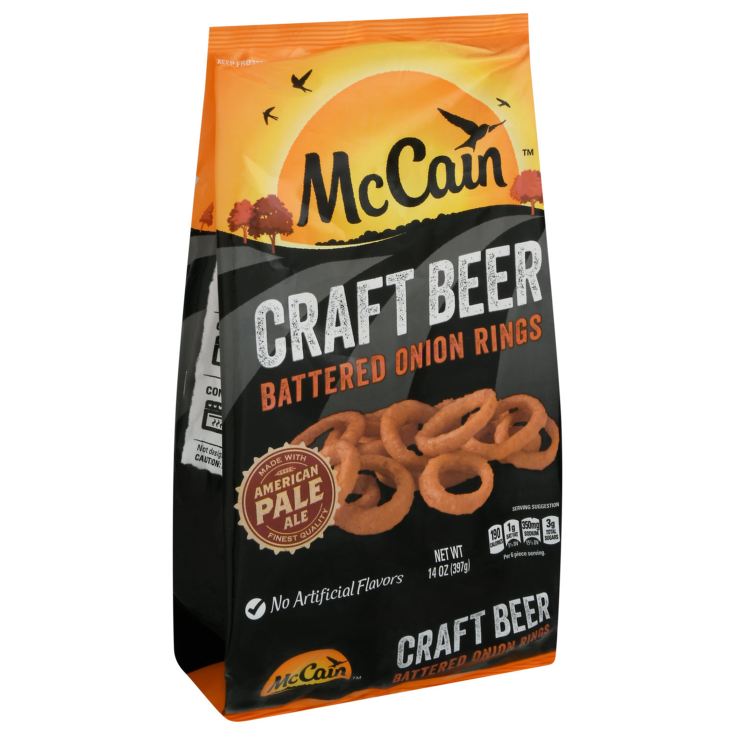 McCain Frozen Onion Rings, 500g is not halal